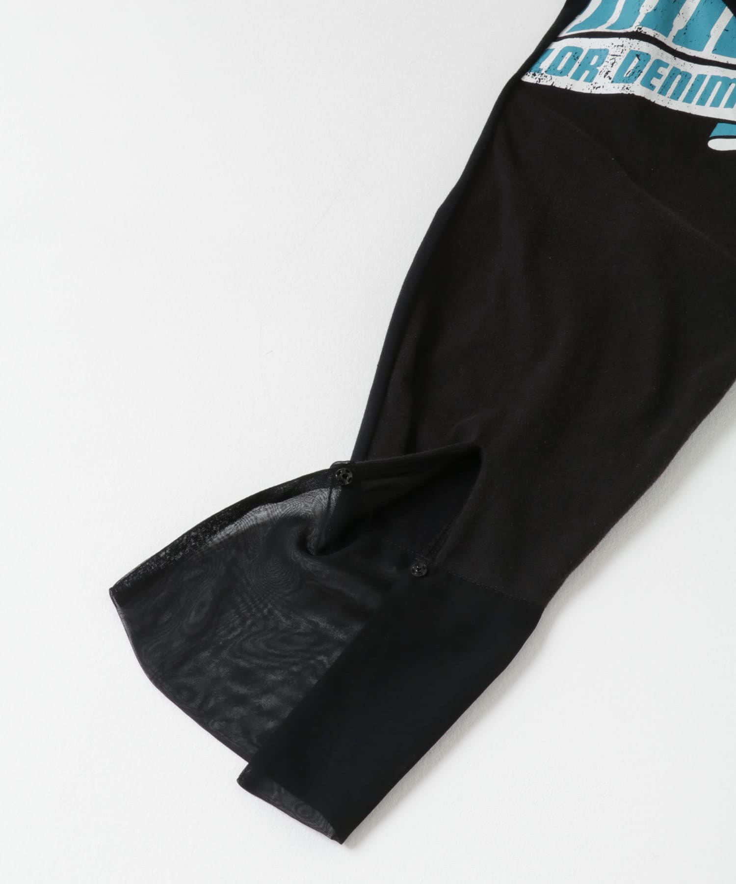 SREU　リバーシブルタイカラーブラウス BLACK2 M