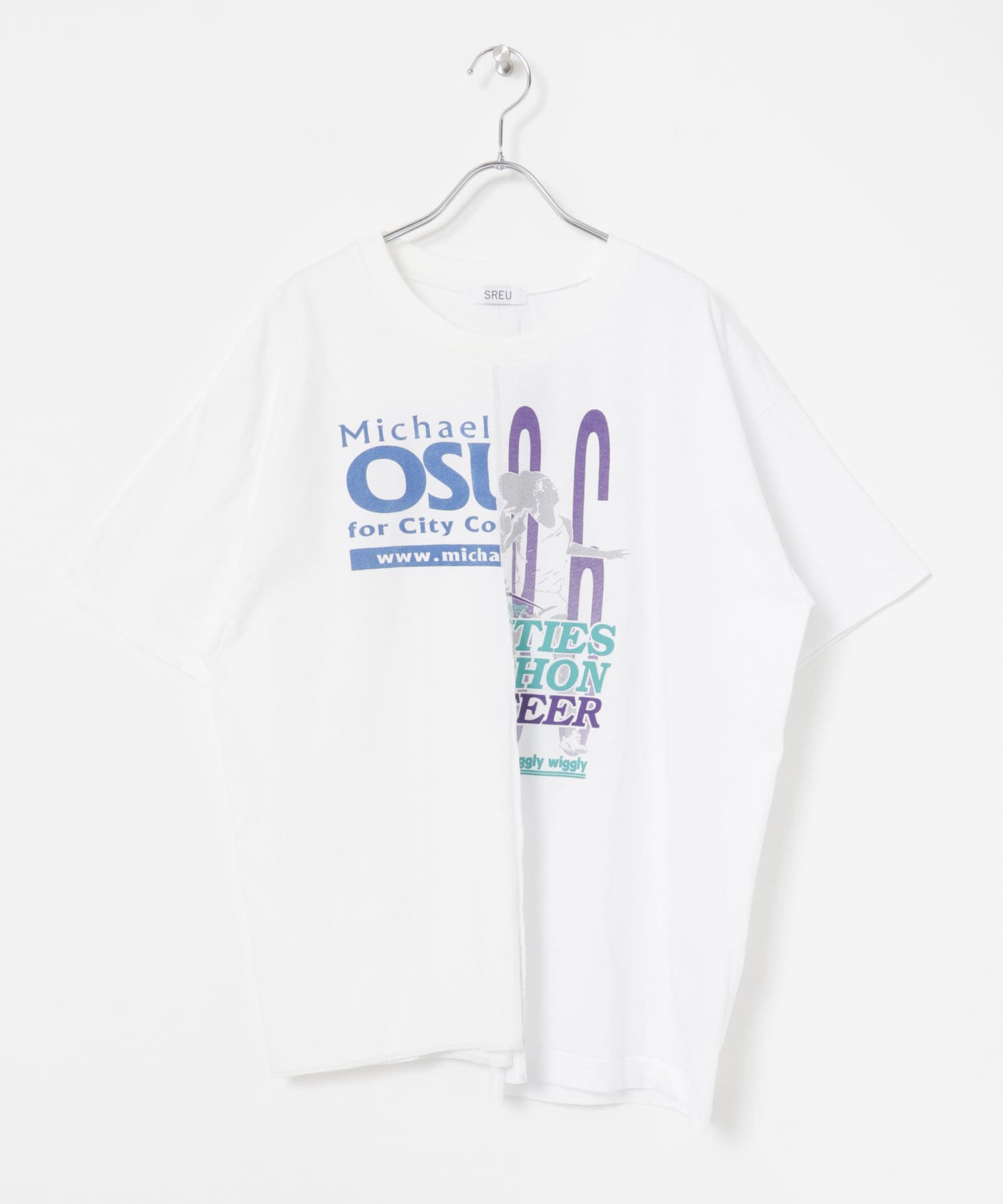 SREU　Half T-shirts WHITE1XL XL