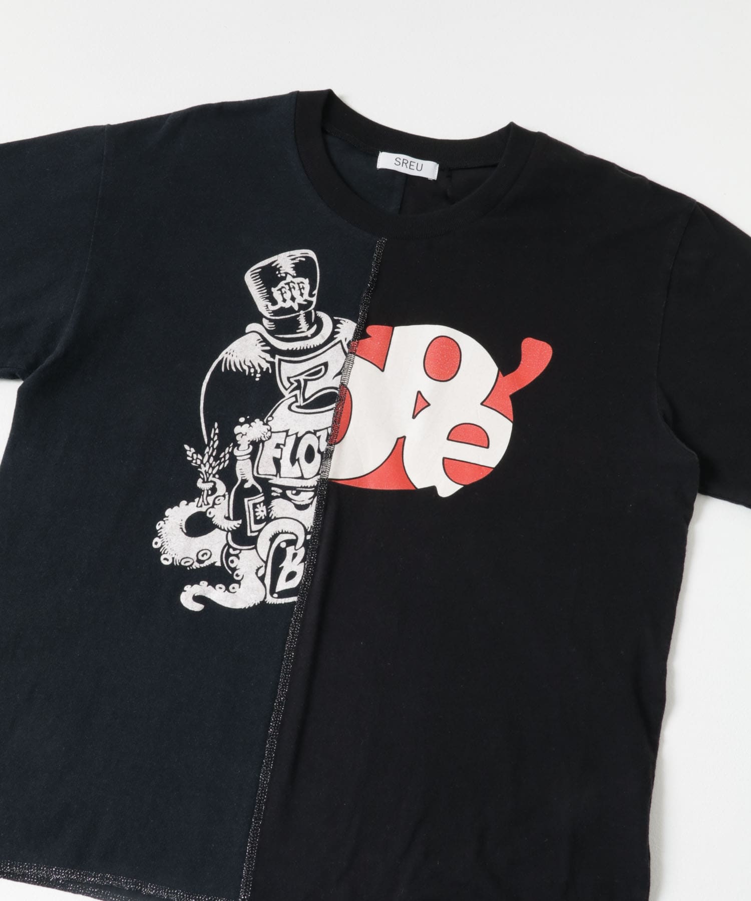SREU　Half T-shirts BLACK1M M