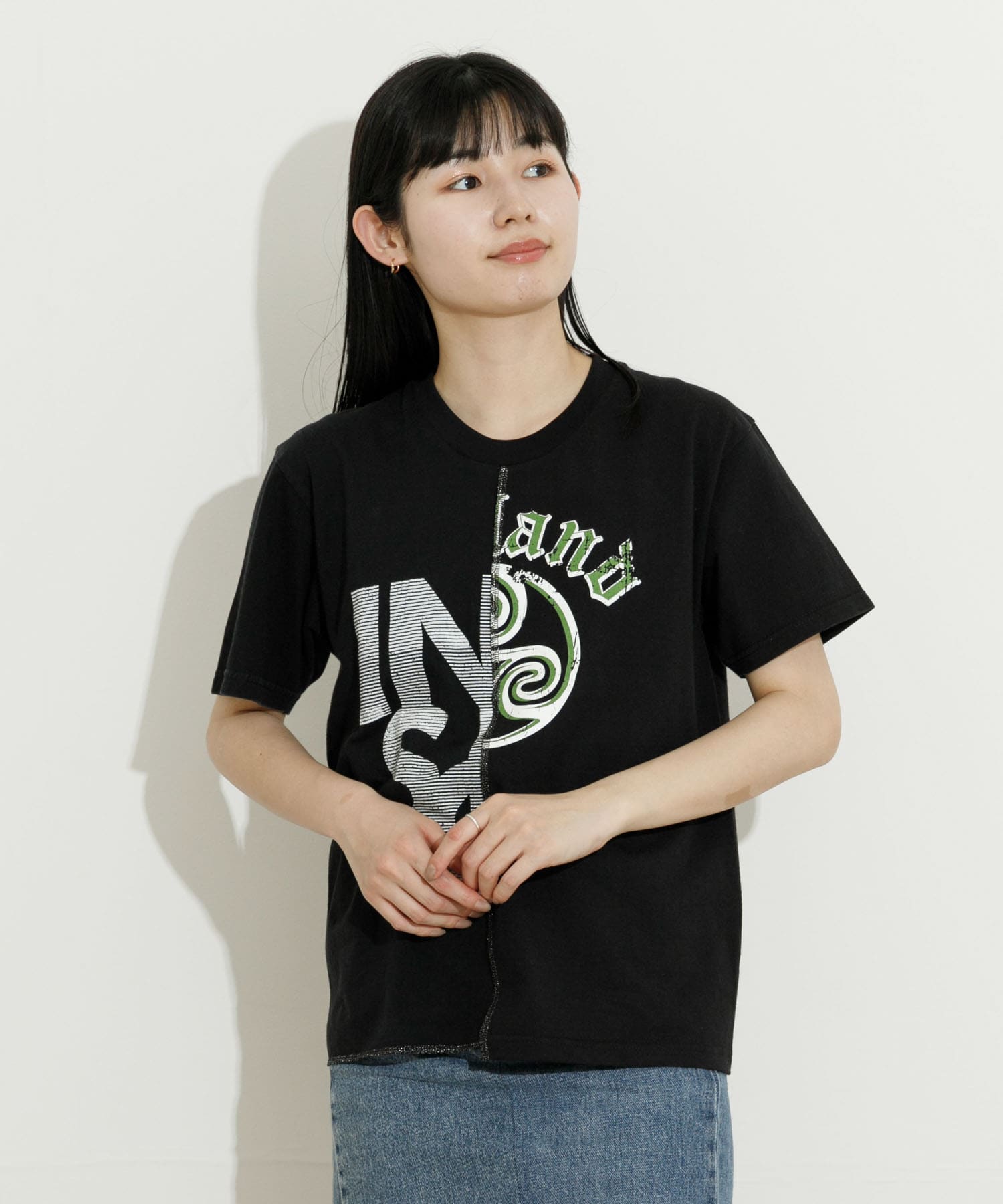 SREU　Half T-shirts BLACK2M M