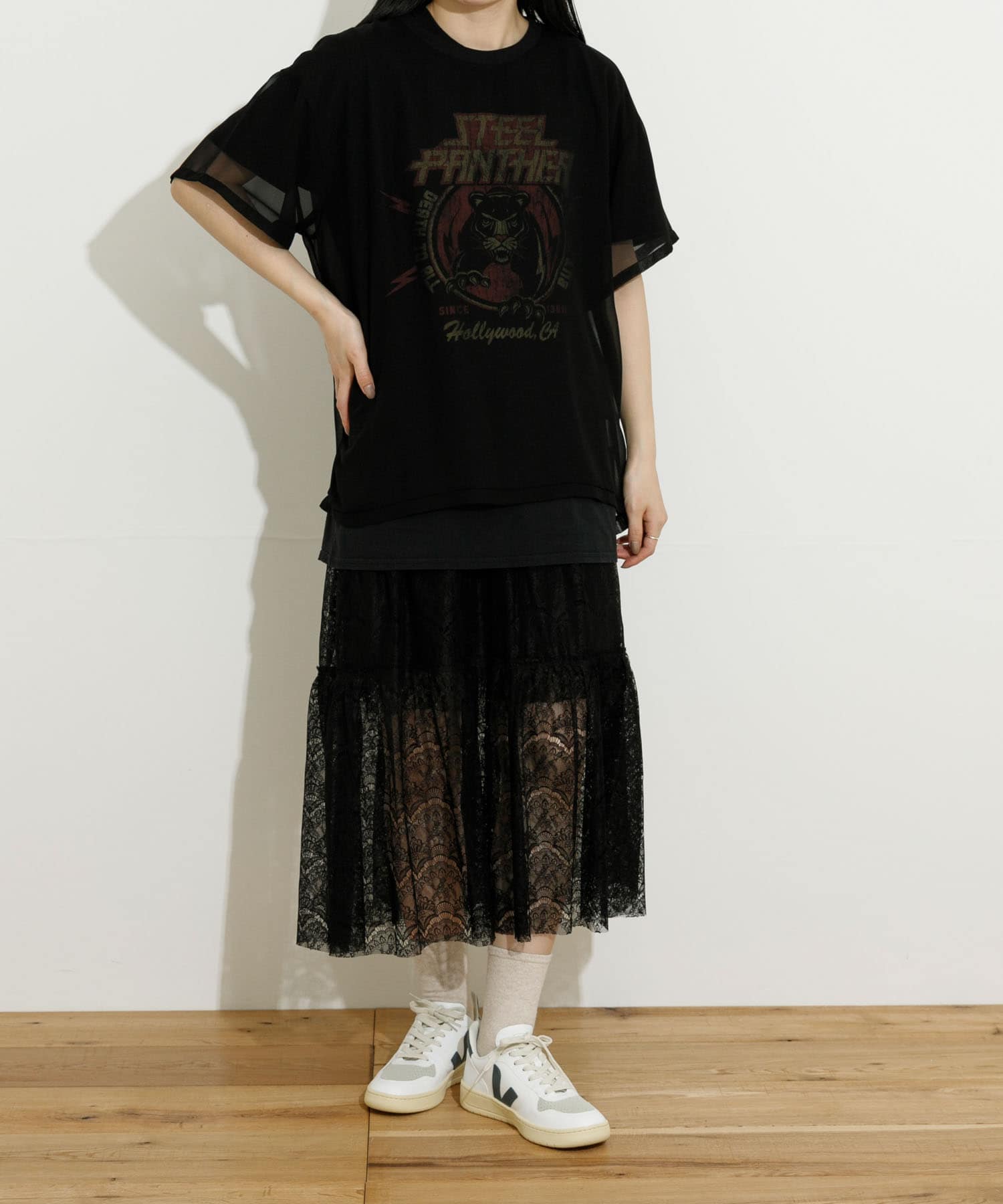 身長：166cm サイズ：L