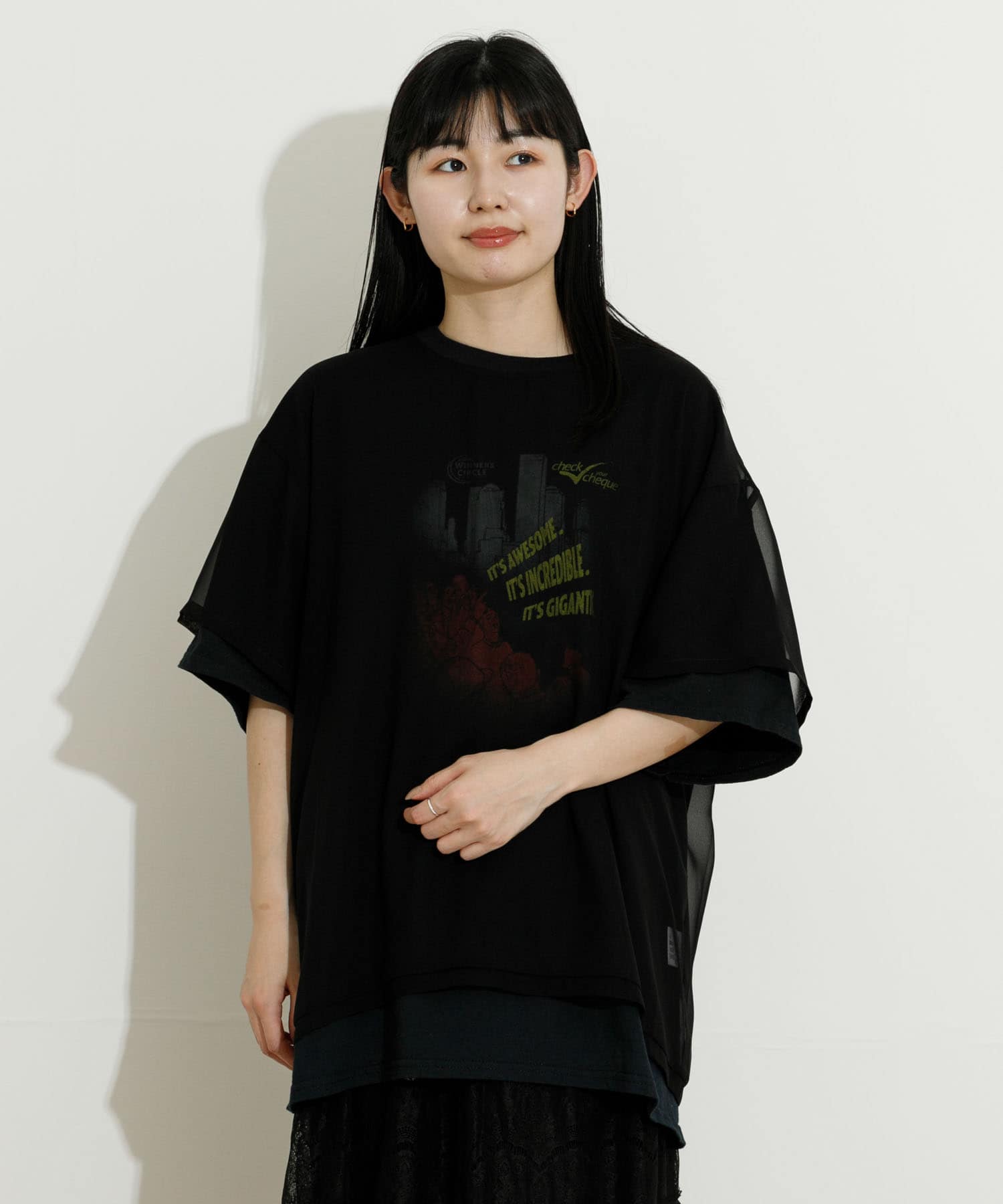 身長：166cm サイズ：XL
