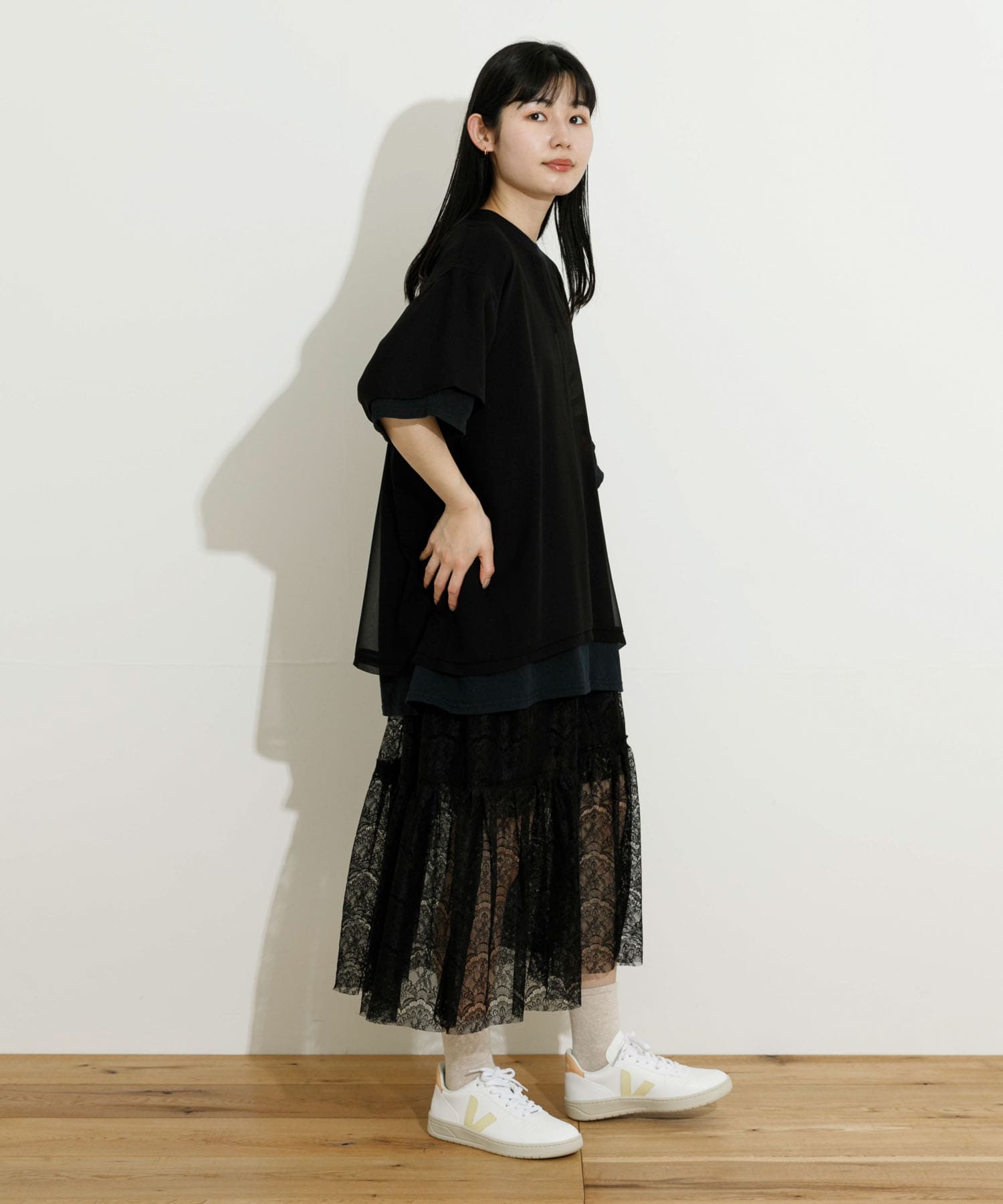 身長：166cm サイズ：XL