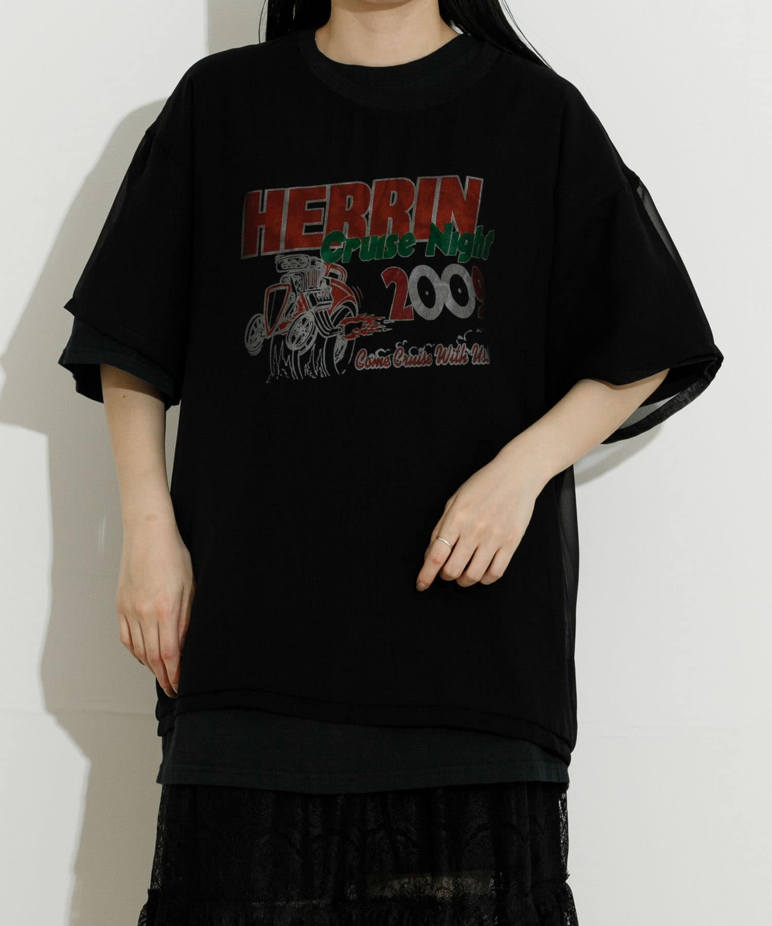 身長：166cm サイズ：XL