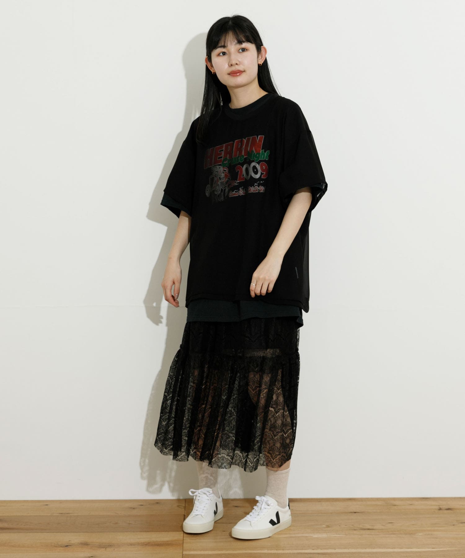 身長：166cm サイズ：XL