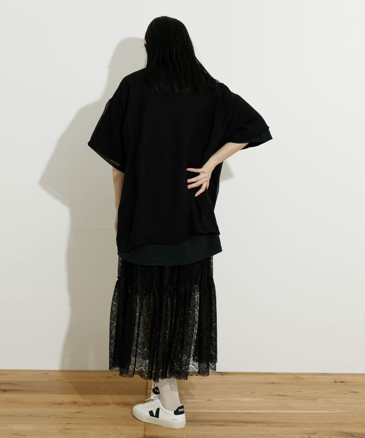 身長：166cm サイズ：XL