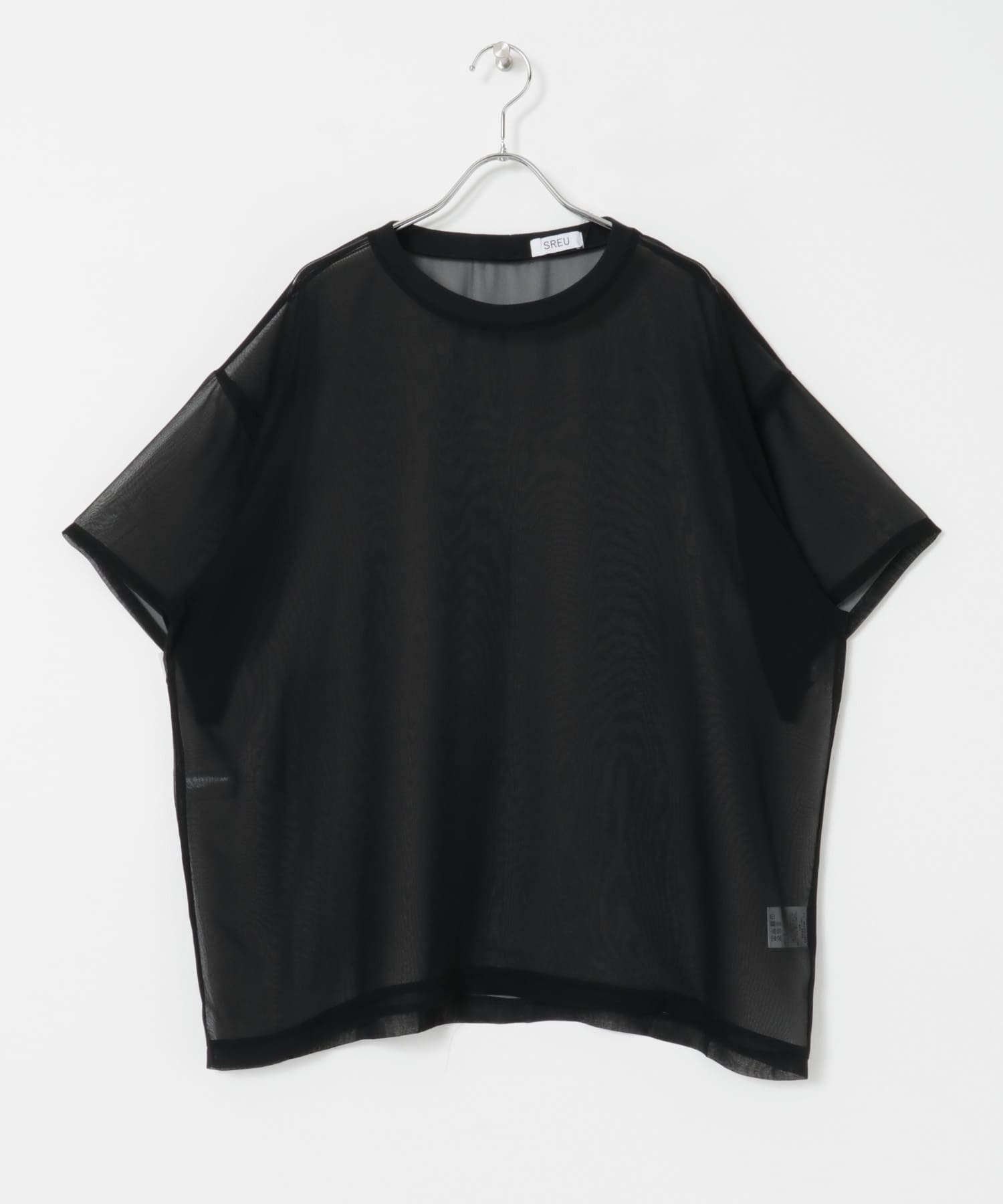 SREU　Layered T-shirts BLACK2XL XL