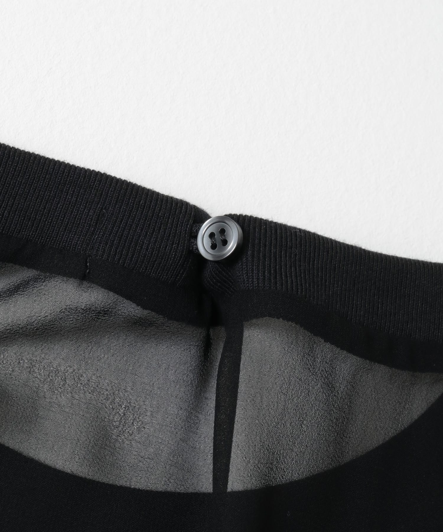 SREU　Layered T-shirts BLACK2XL XL