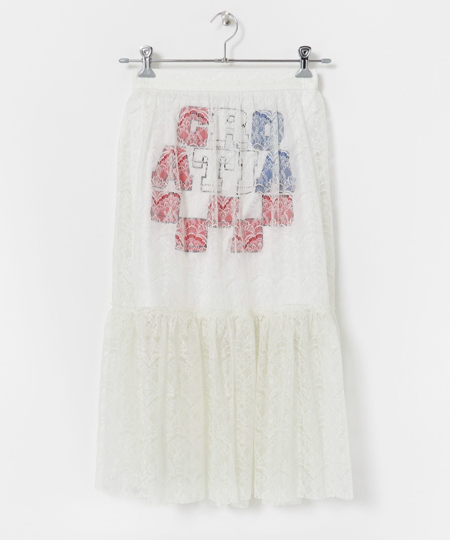 SREU　Layered Lace Skirt