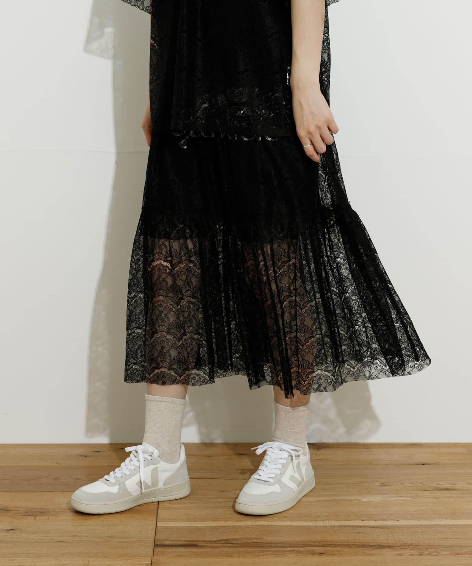 身長：166cm 着用サイズ：M