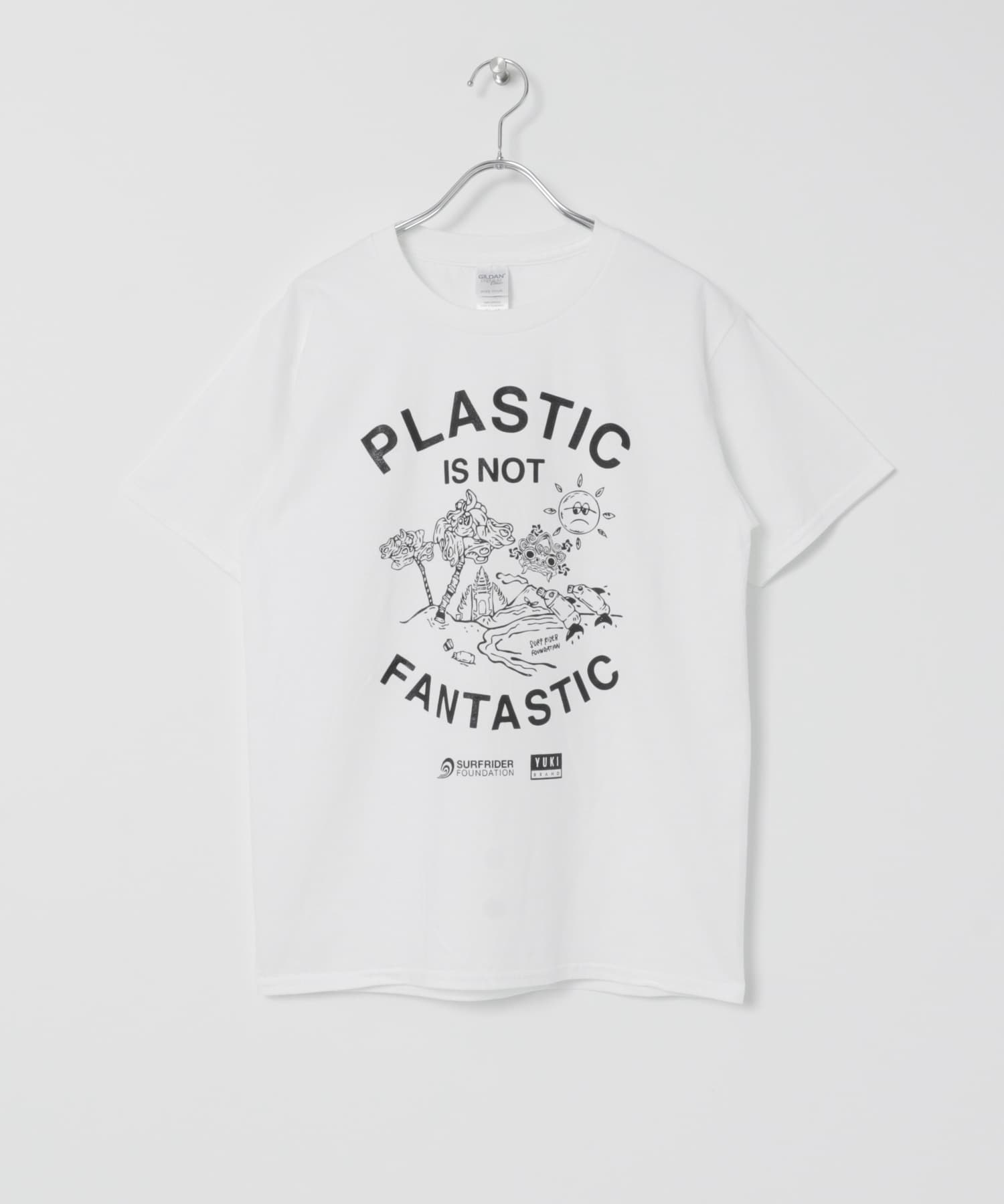 SURFRIDER FOUNDATION　Message T-Shirts BALI ver off S