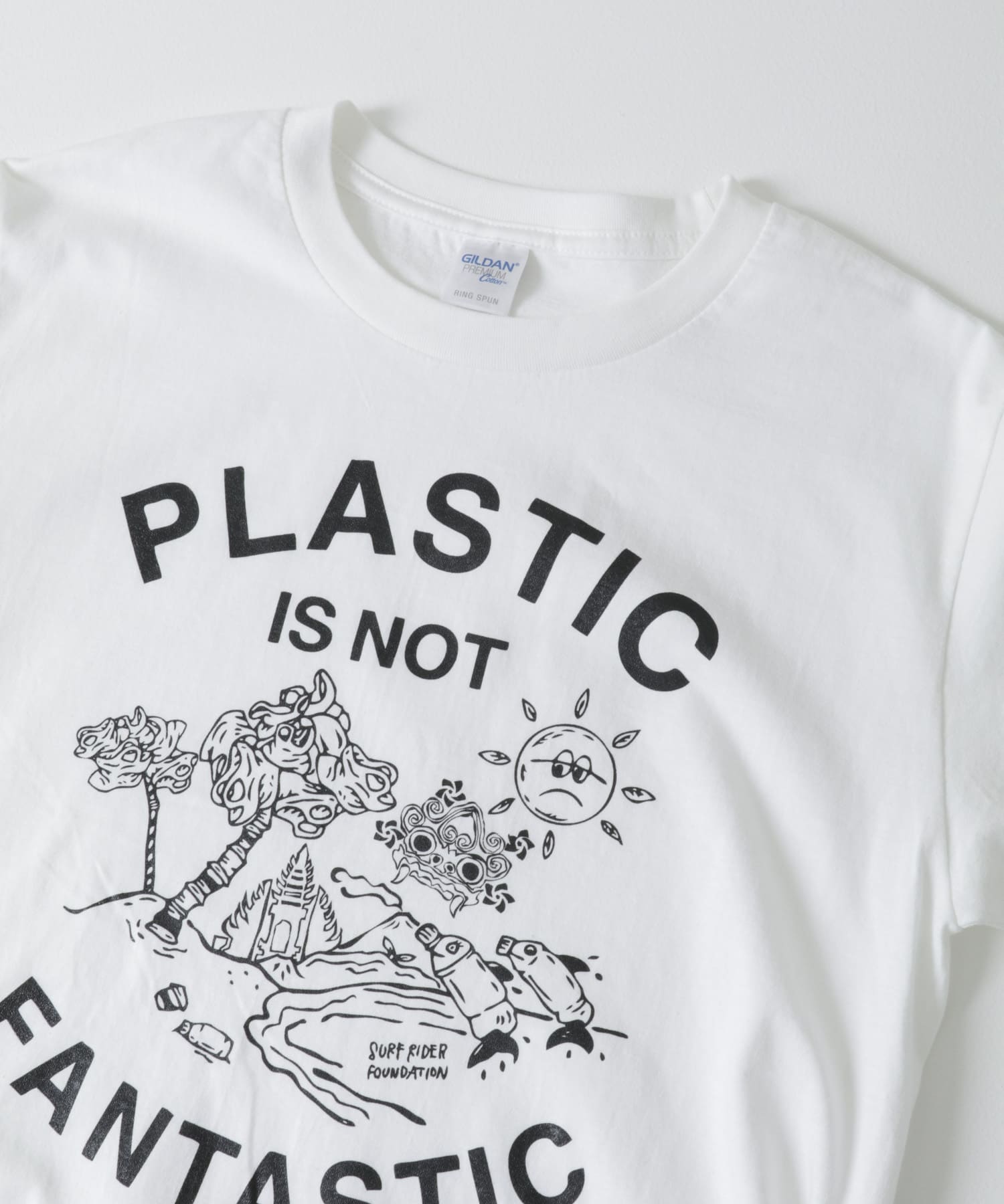 SURFRIDER FOUNDATION　Message T-Shirts BALI ver off S