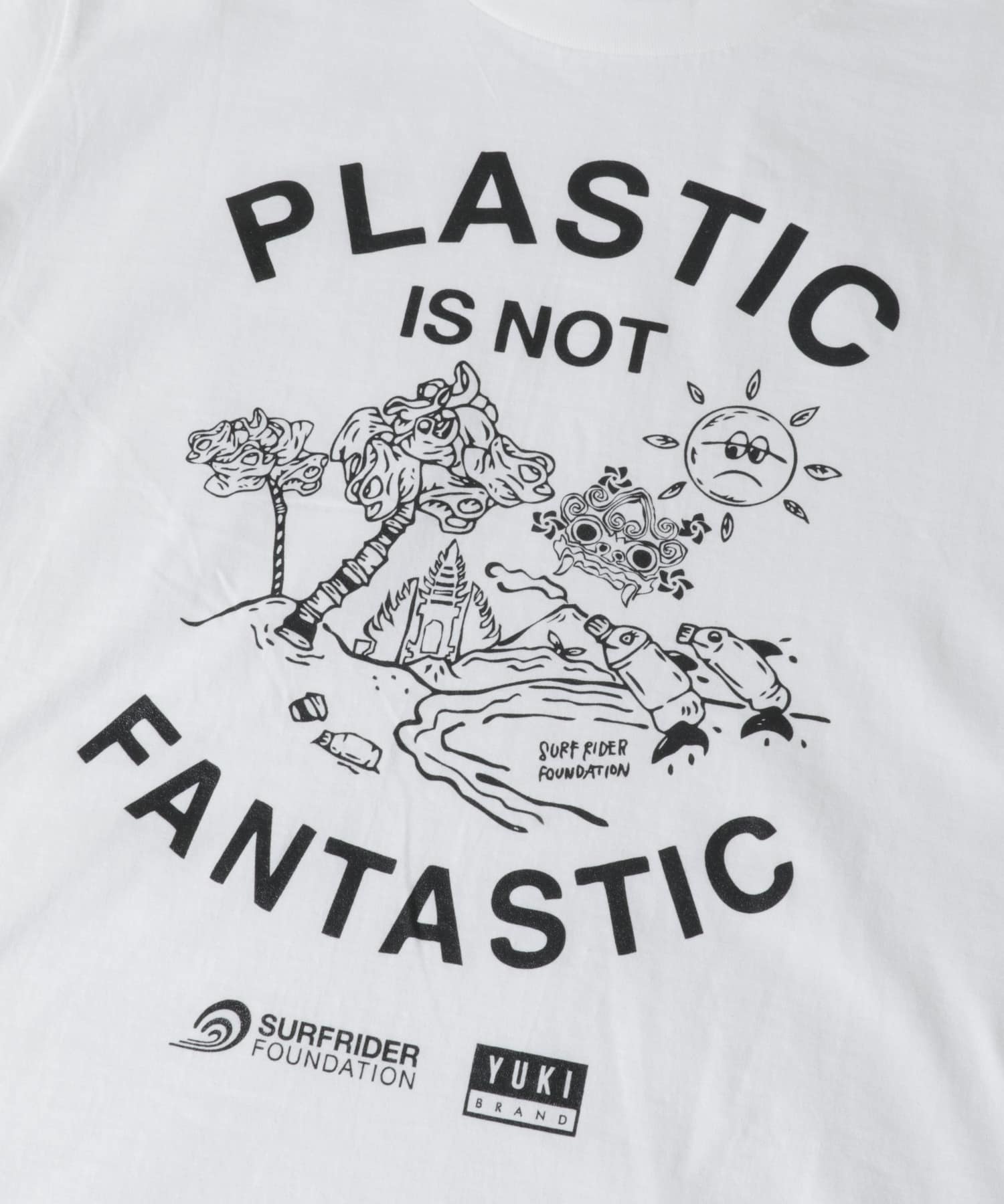 SURFRIDER FOUNDATION　Message T-Shirts BALI ver off S