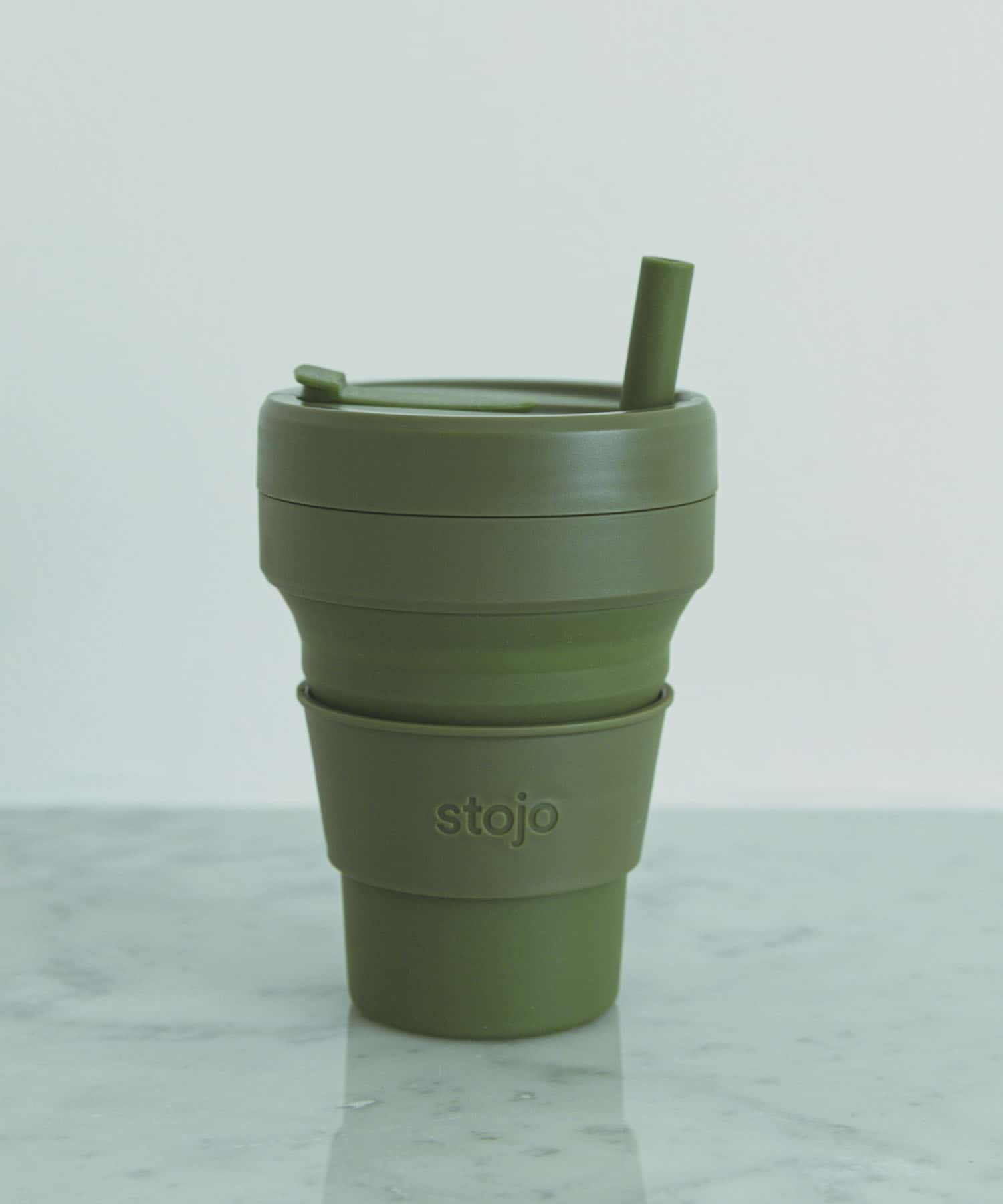 stojo　biggie 470ml MOSS FREE