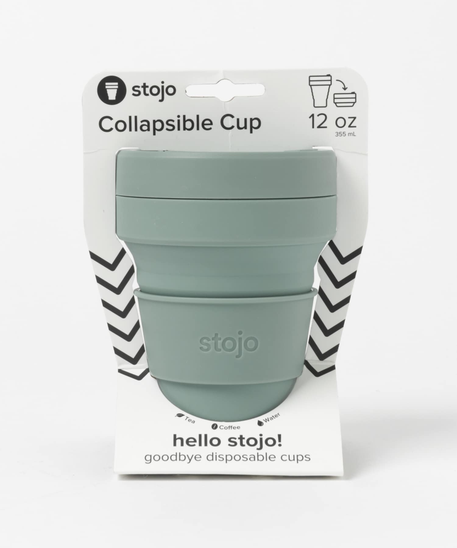 stojo　pocket cup 355ml EUCALYPTUS FREE
