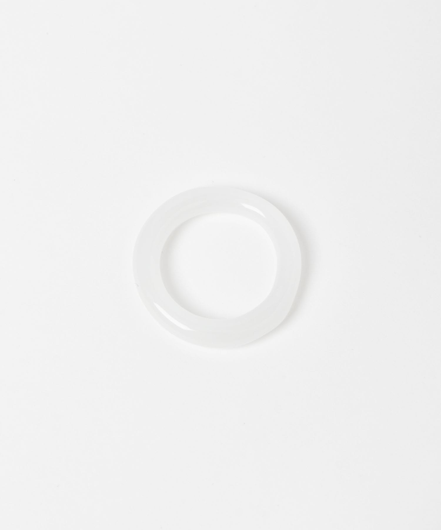 TAYUMi　hoso ring 乳白 S