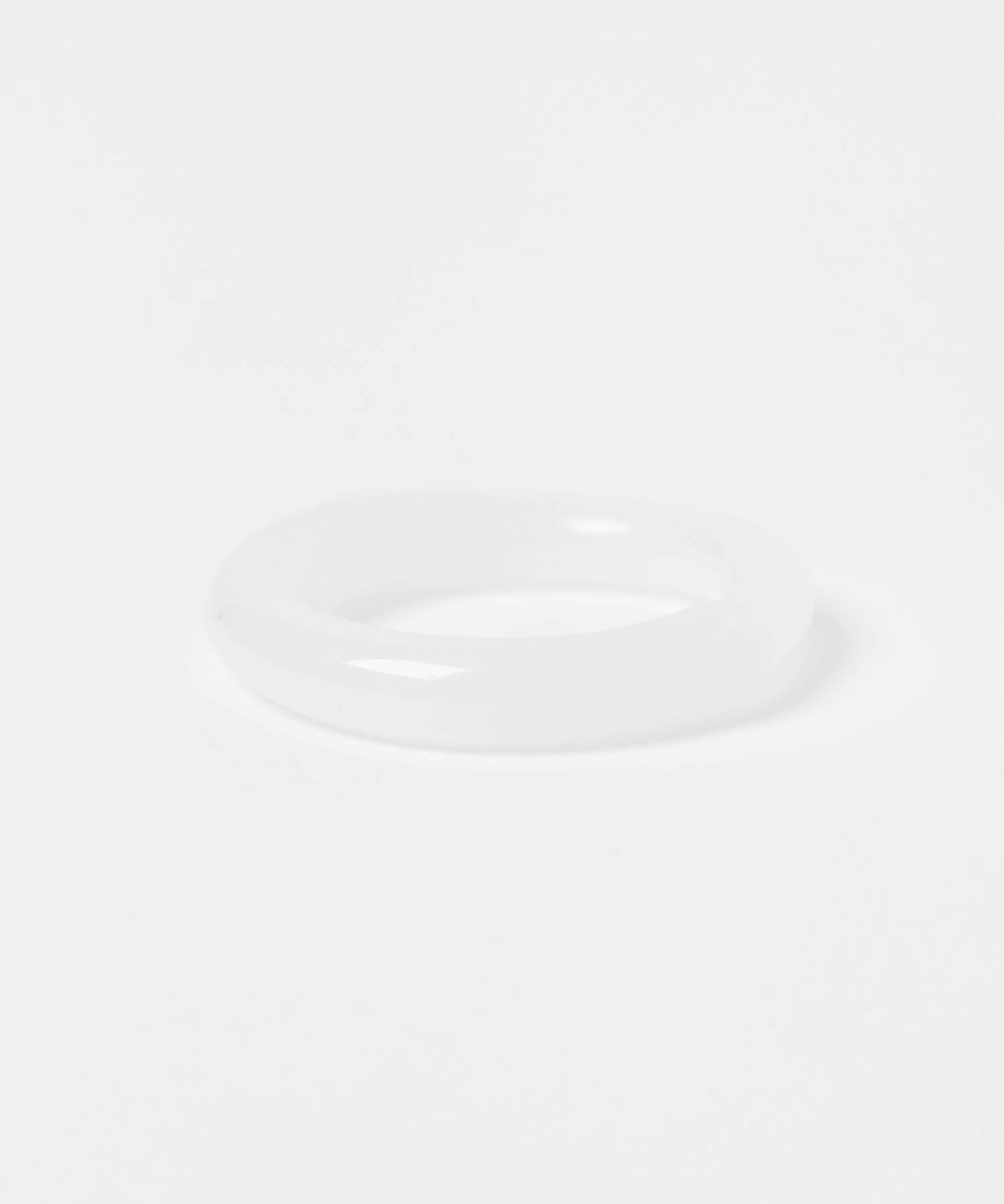 TAYUMi　hoso ring 乳白 S