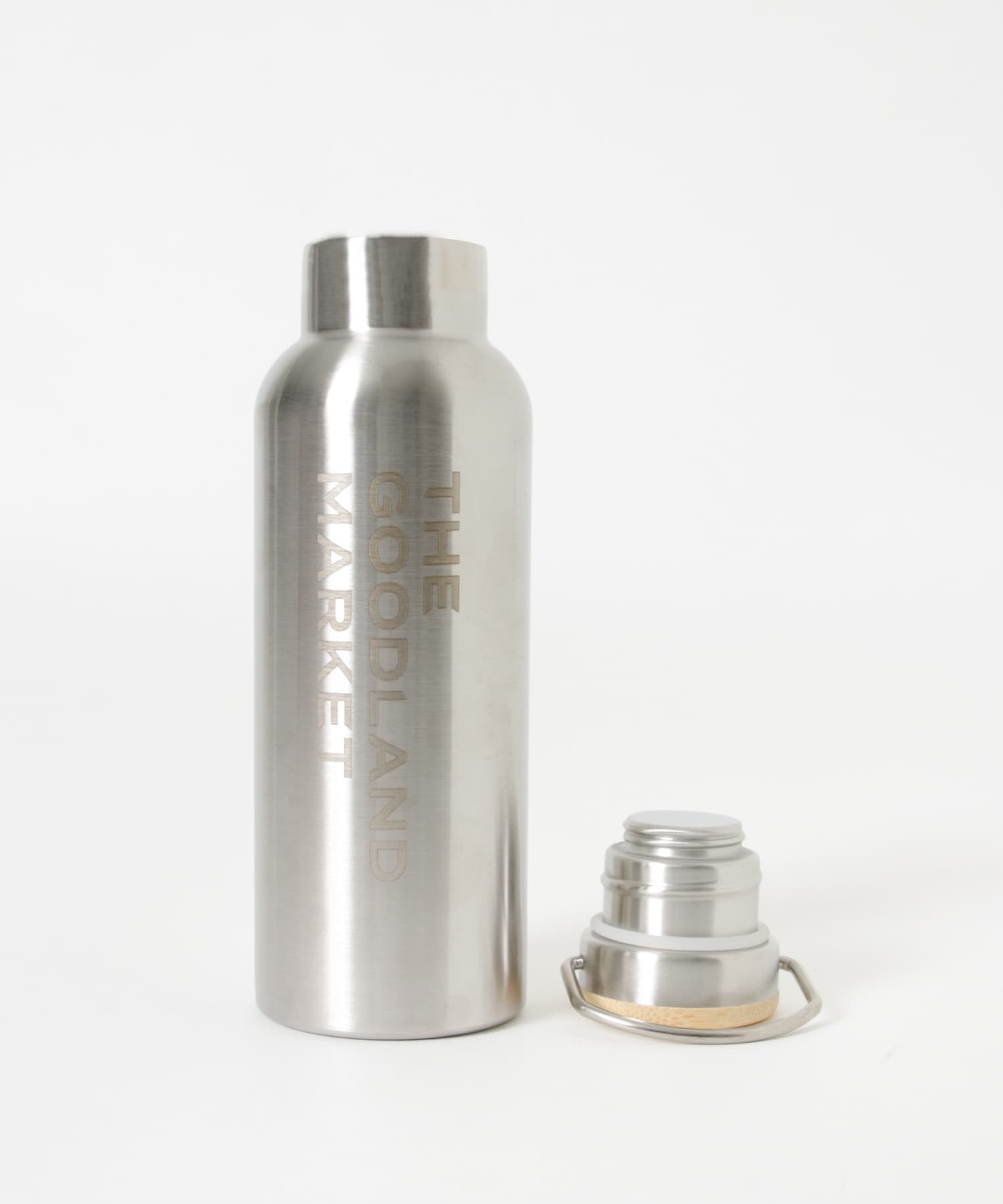 別注』mana. ORGANIC LIVING×TGM ステンレスボトル500ml(one silver