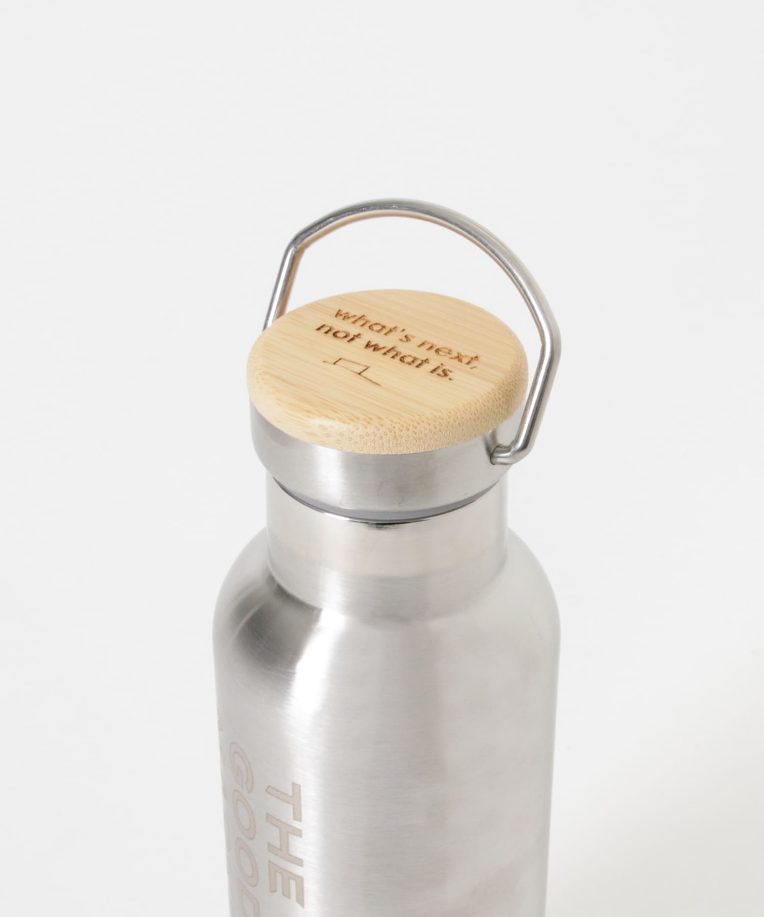 別注』mana. ORGANIC LIVING×TGM ステンレスボトル500ml(one silver