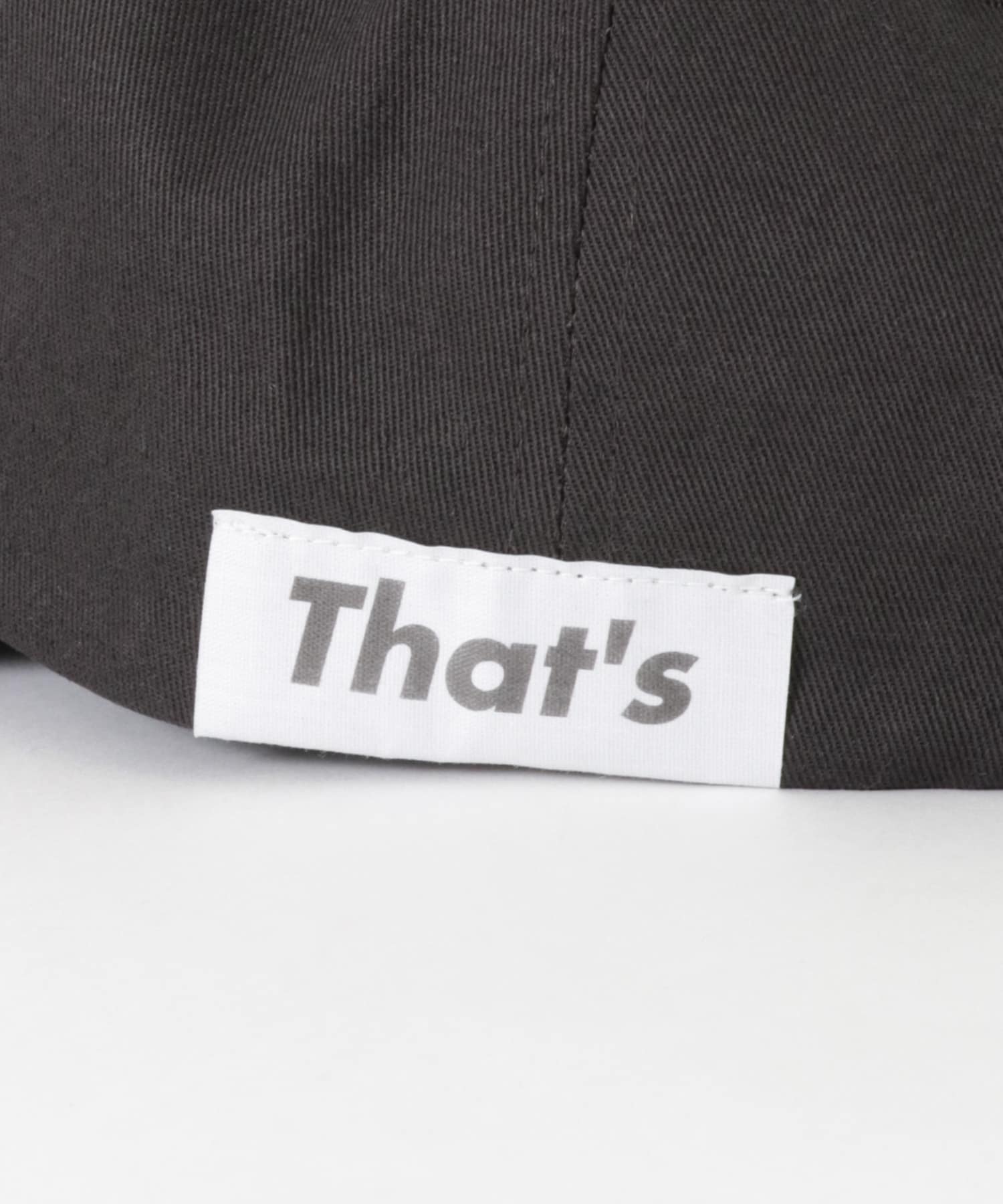 That’s　The CAP T.H.A.T.S CHA.S FREE