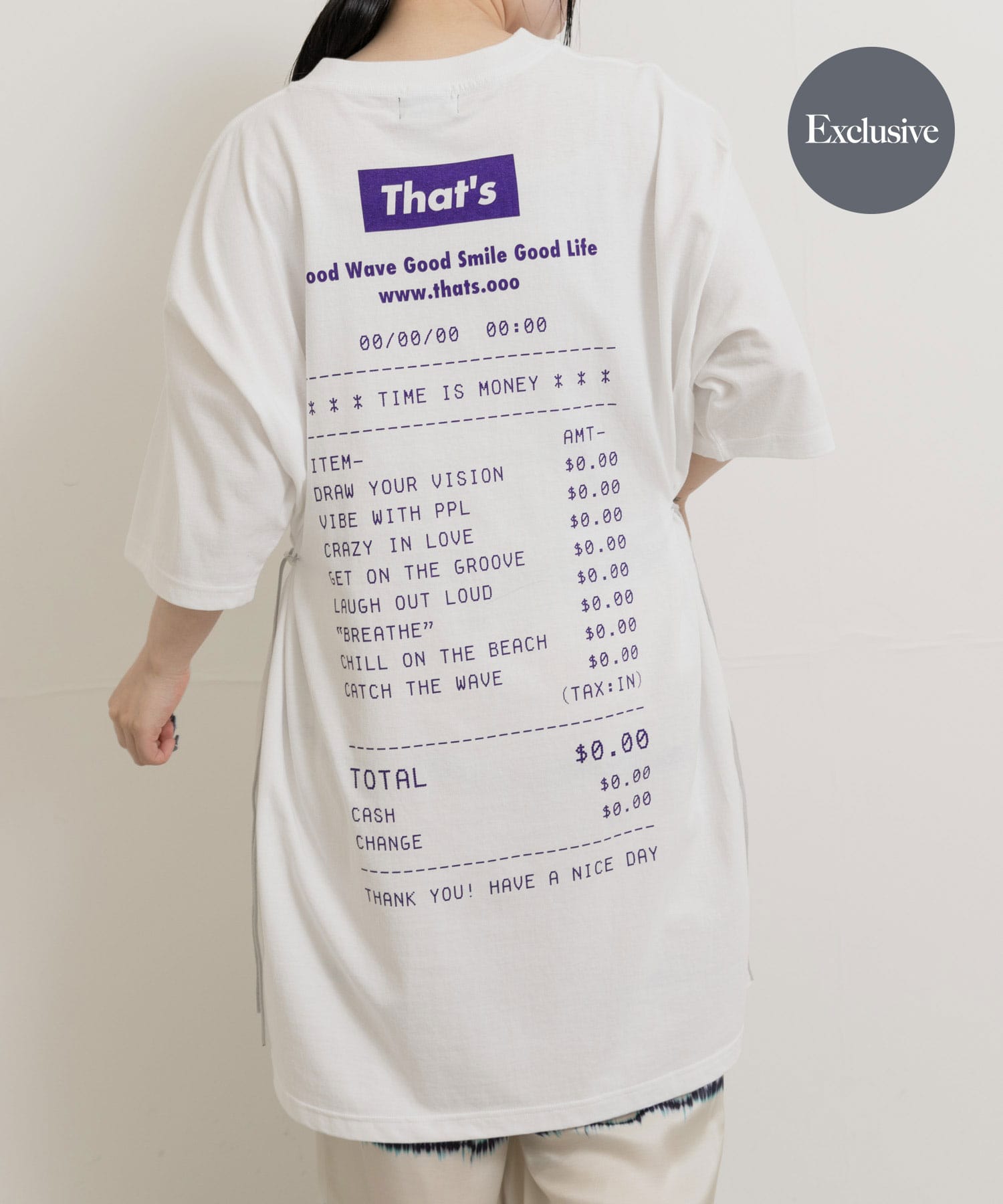 『別注』That’s×TGM　the Dress