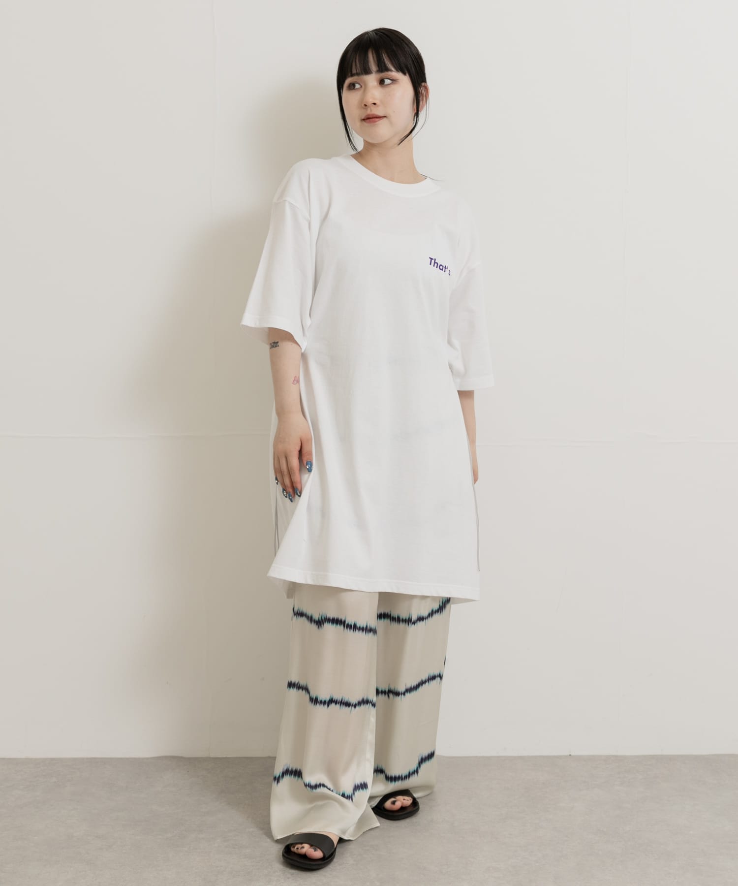身長：156cm サイズ：FREE