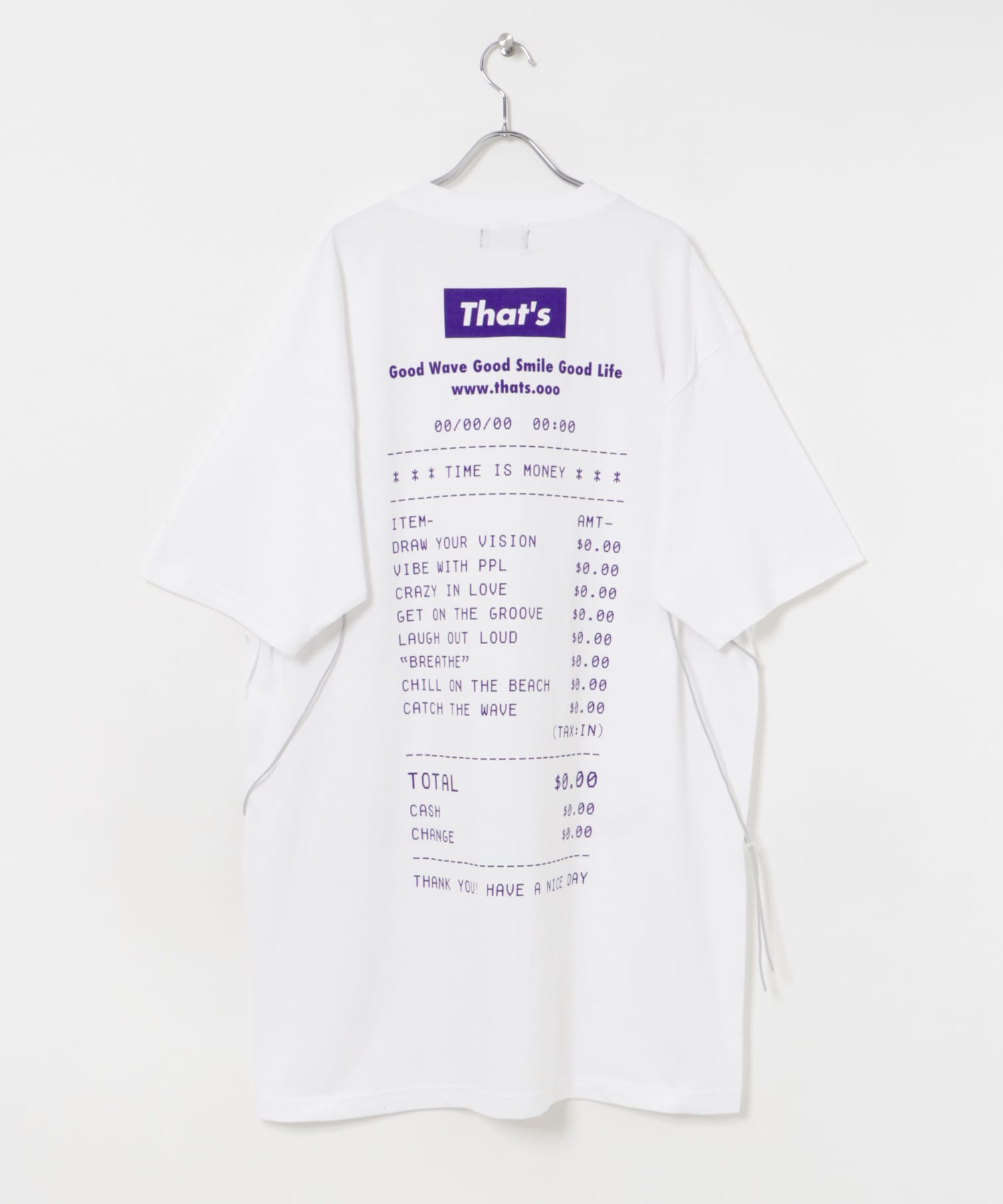 『別注』That’s×TGM　the Dress white FREE