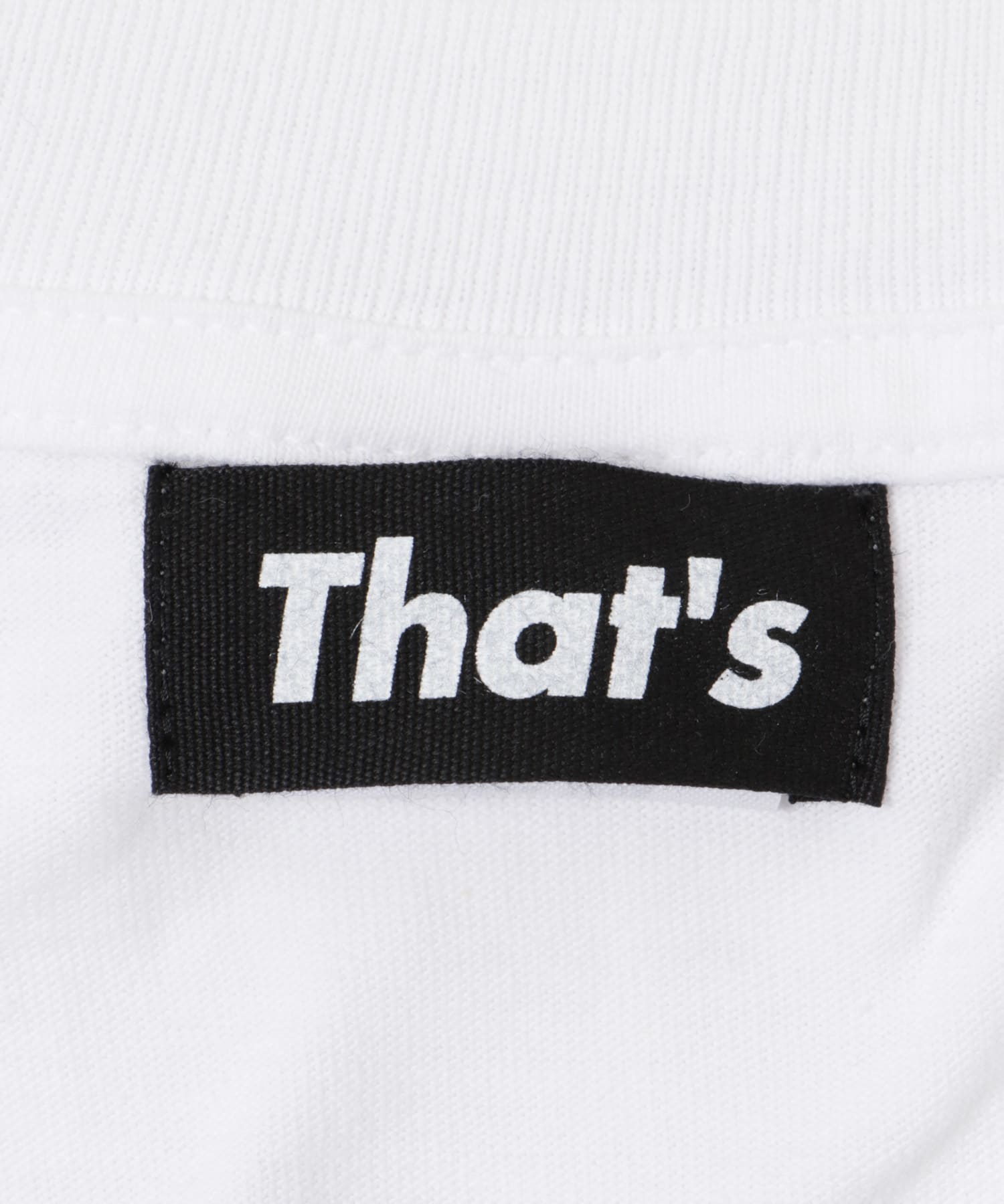 『別注』That’s×TGM　the Dress white FREE