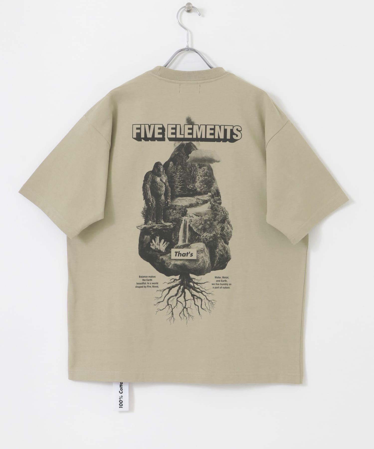 『別注』That’s×TGM　The Tee TGM beige M