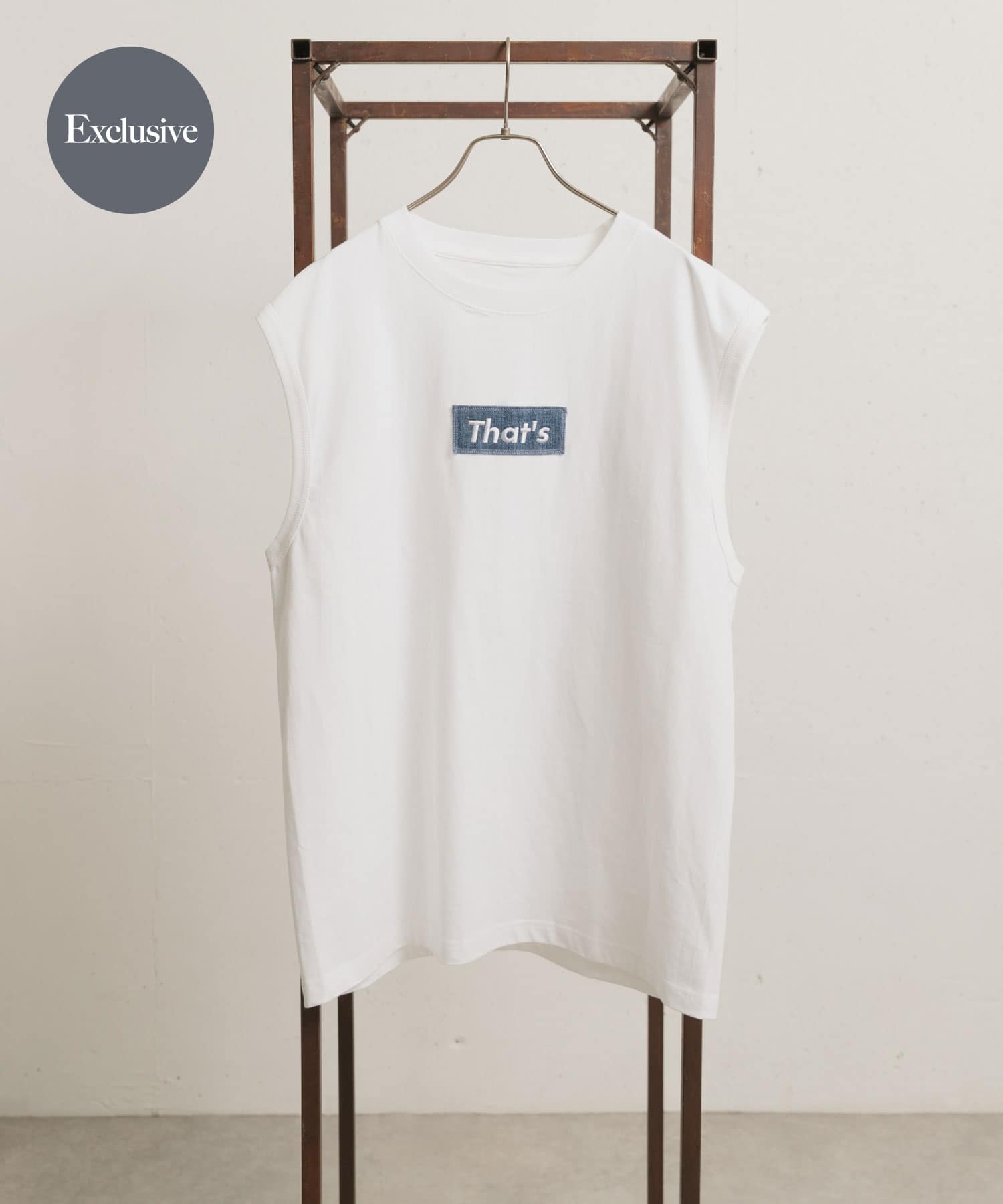 『別注』That’s×TGM　The Nosleeve TGM