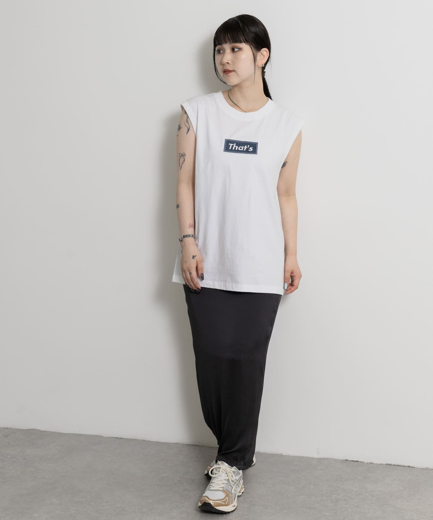 身長：156cm サイズ：L