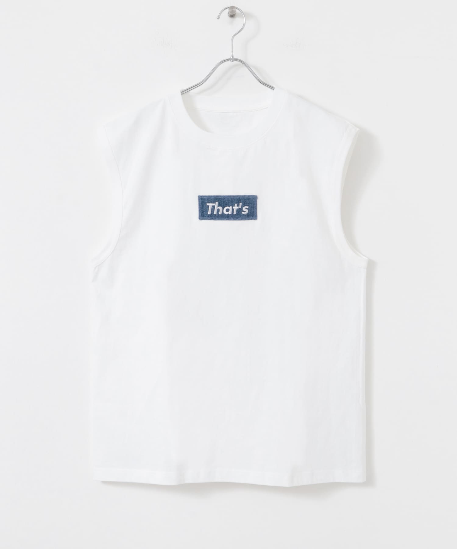 『別注』That’s×TGM　The Nosleeve TGM white M