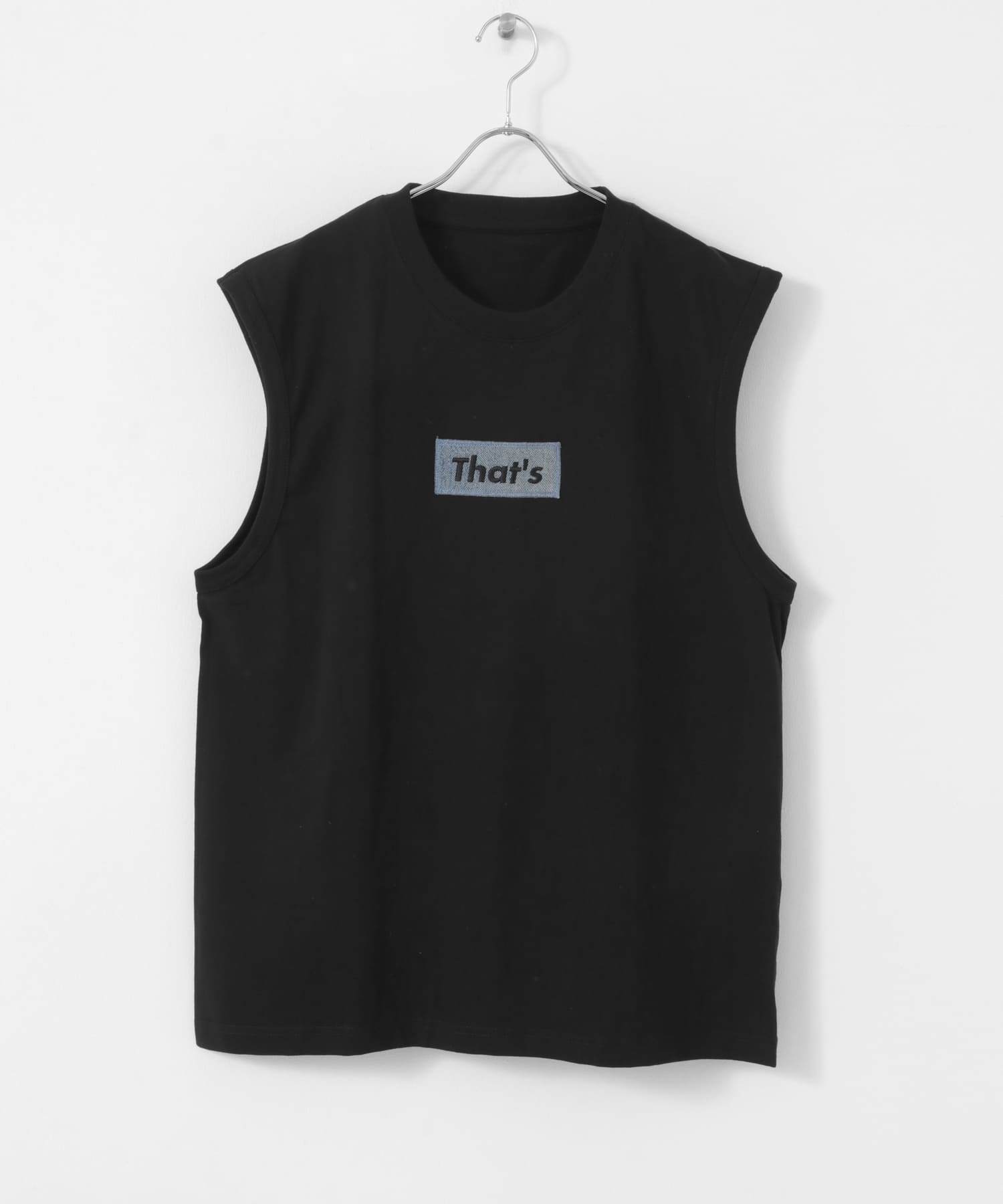 『別注』That’s×TGM　The Nosleeve TGM black M
