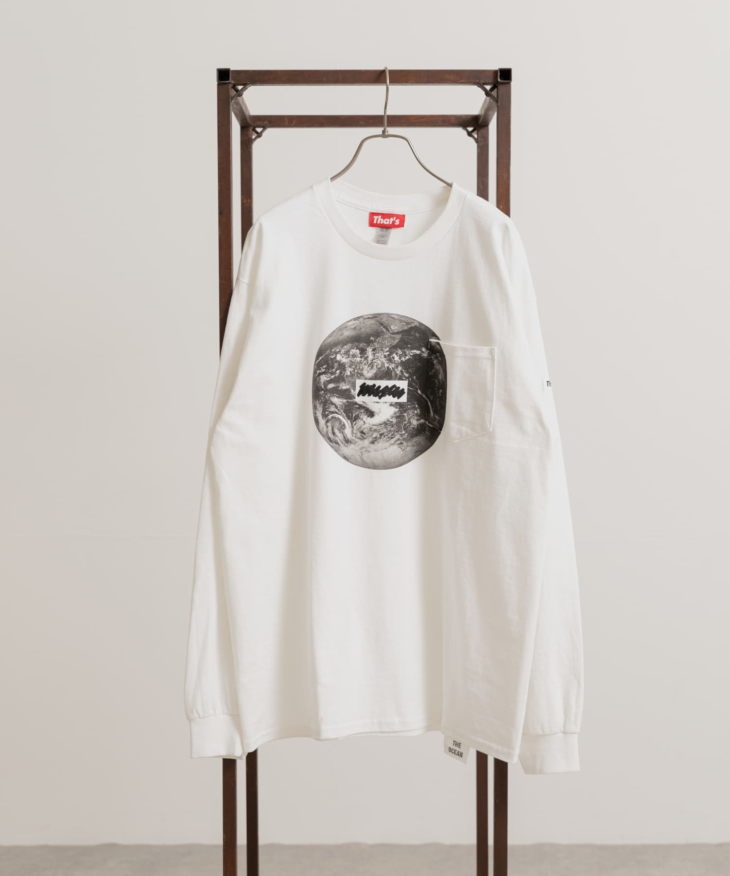 That’s　RE the Long Tee (Earth) WH M