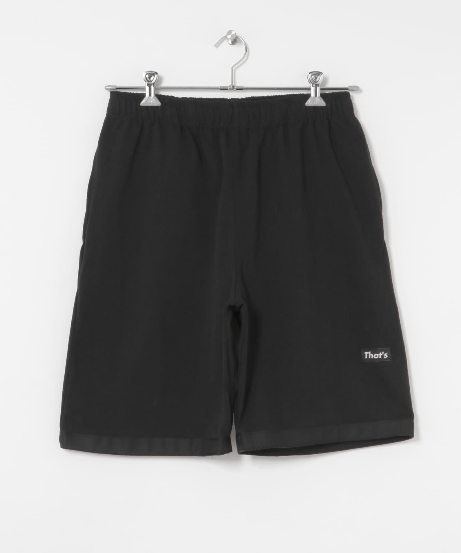 That’s　The shorts EASY COTTON BK M