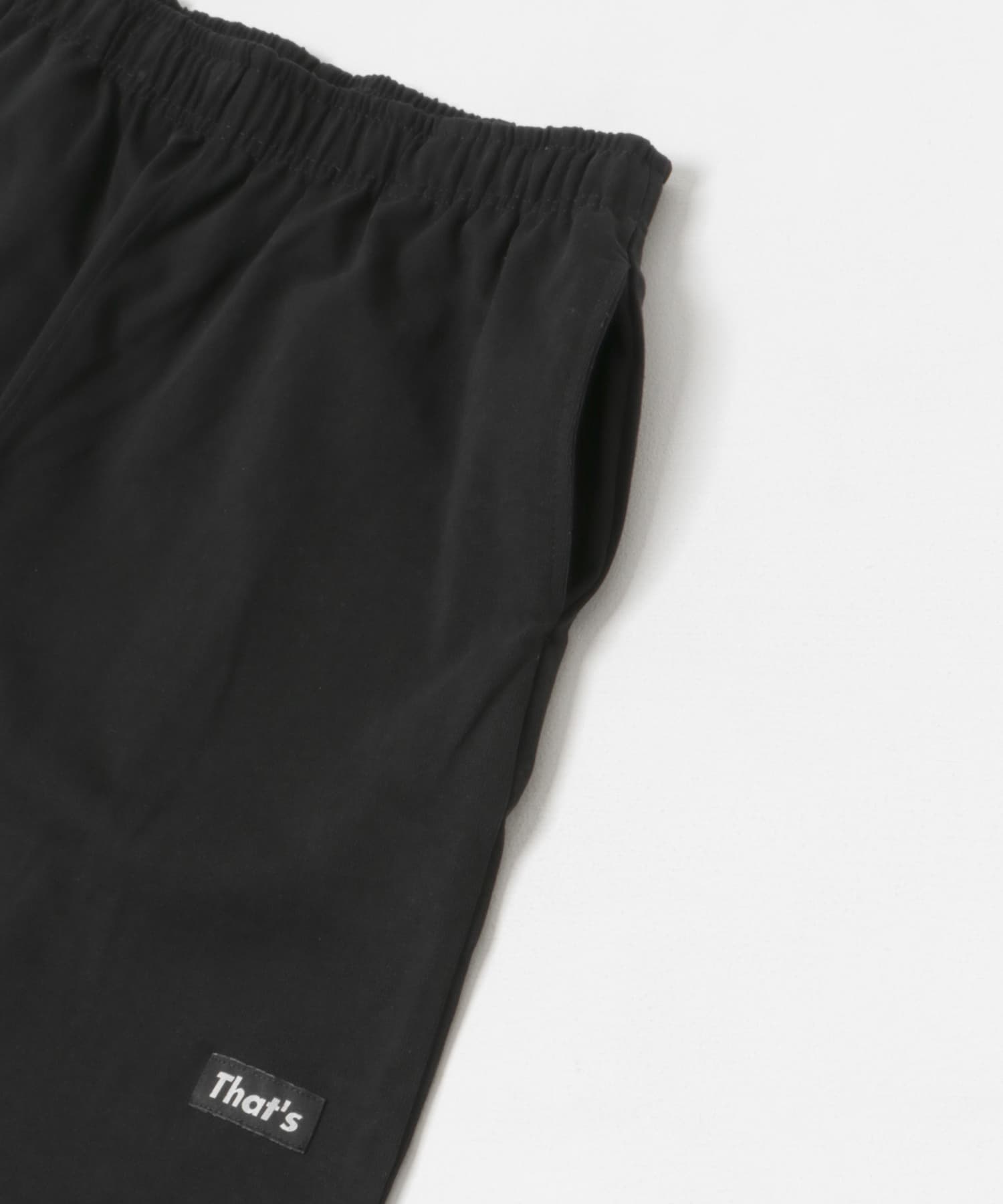 That’s　The shorts EASY COTTON BK M