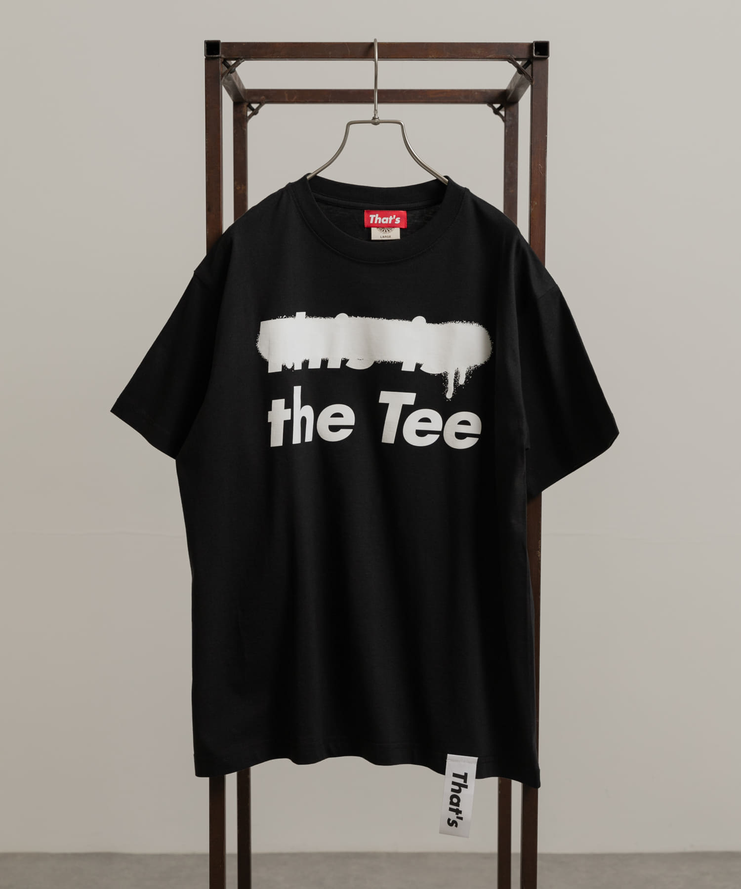 That’s　RE the Tee Organic BK S