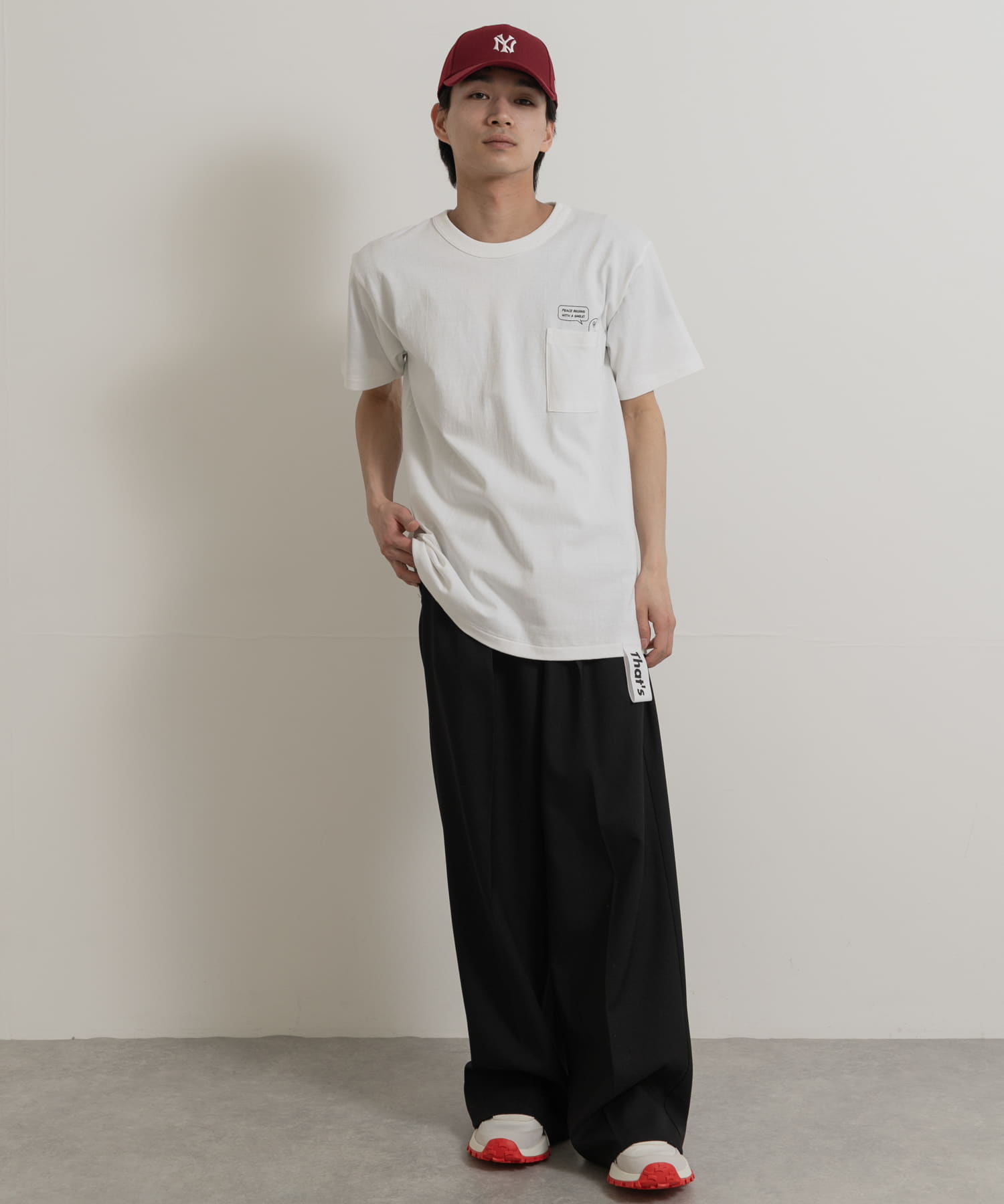 身長：168cm サイズ：L