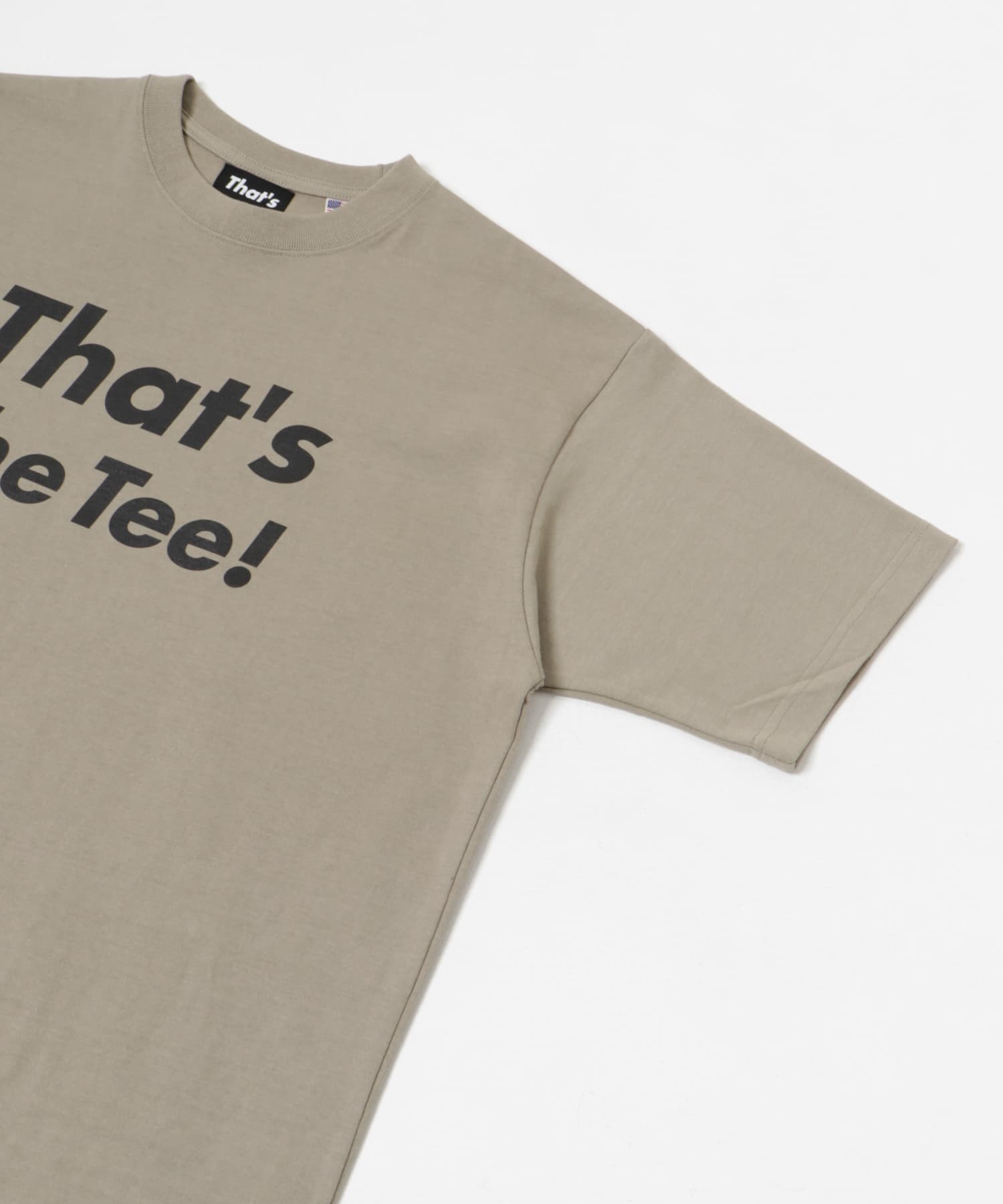 『一部別注カラー』That’s　The Tee Thats 別注beige M