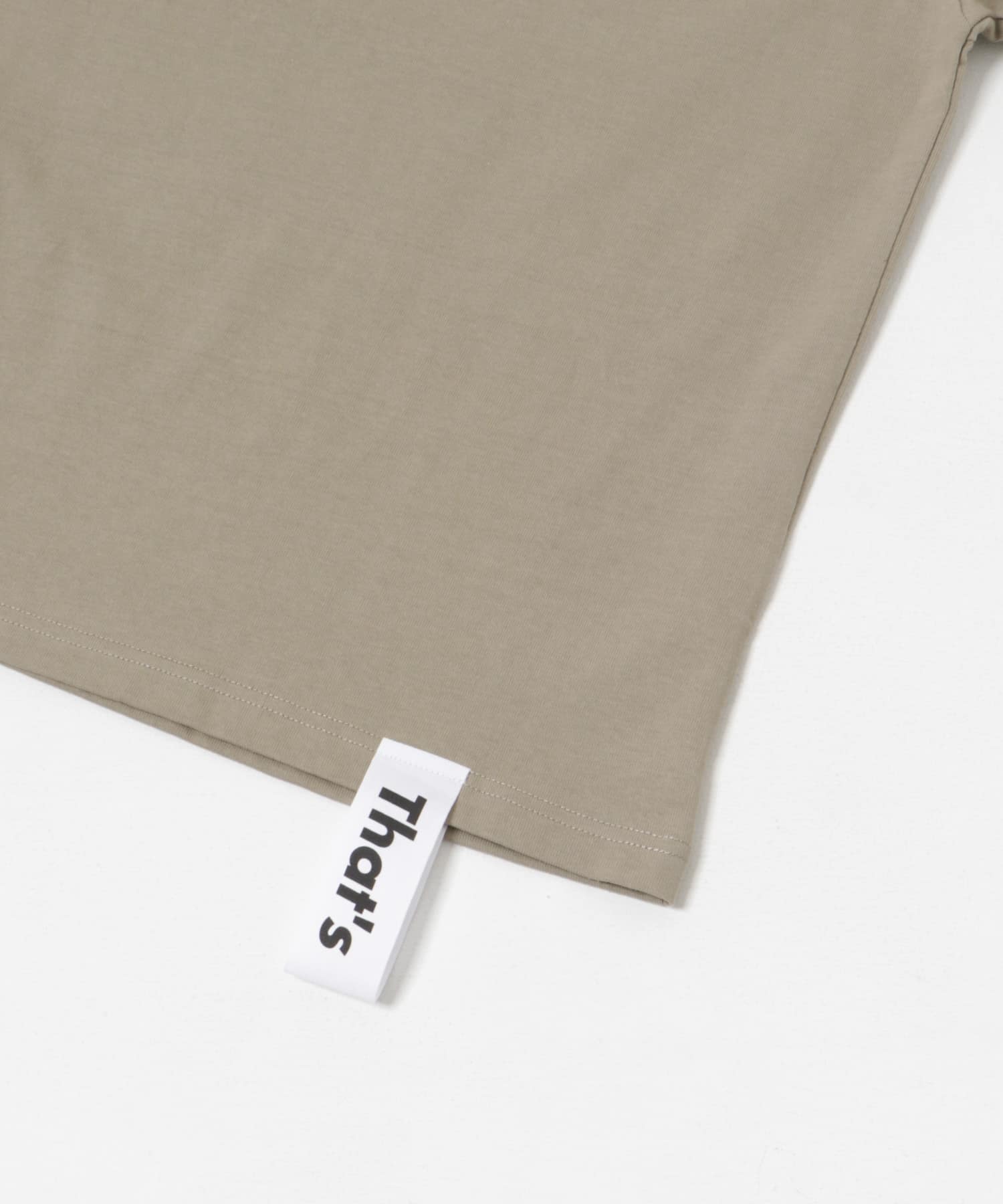 『一部別注カラー』That’s　The Tee Thats 別注beige M