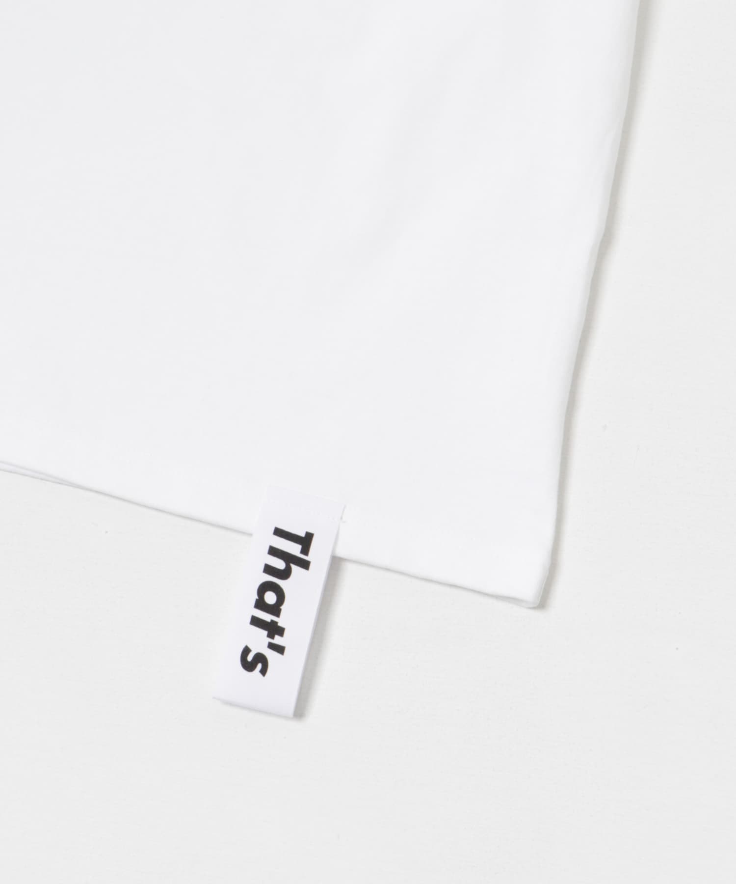 『一部別注カラー』That’s　The Tee Thats white M
