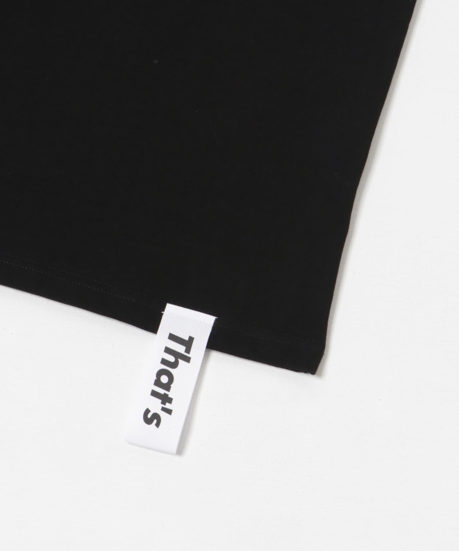 『一部別注カラー』That’s　The Tee Thats black M