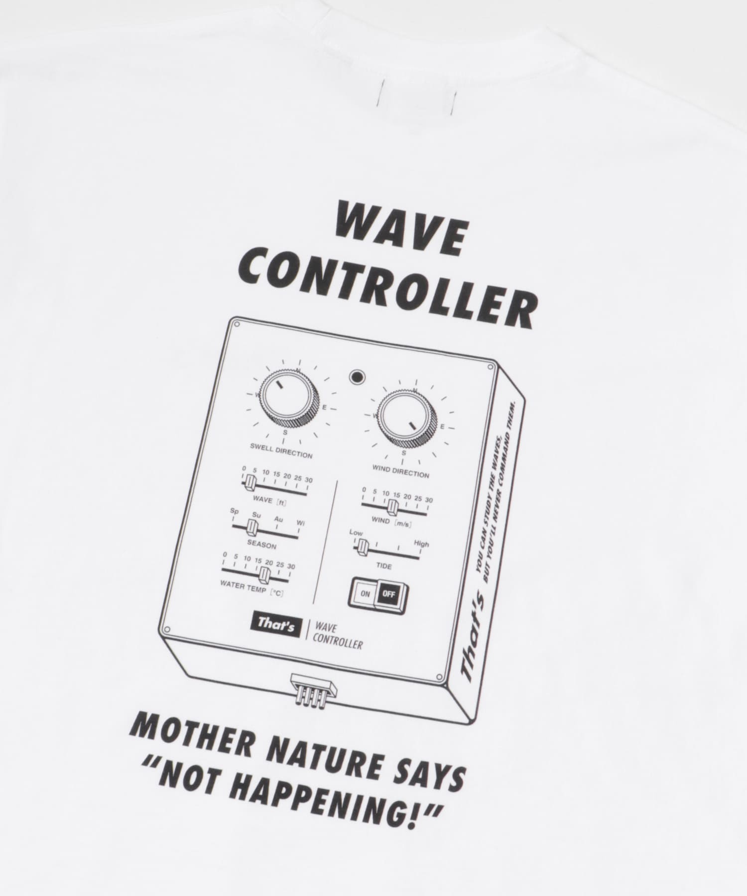 That’s　The Tee WAVE CONTROLLER WH M