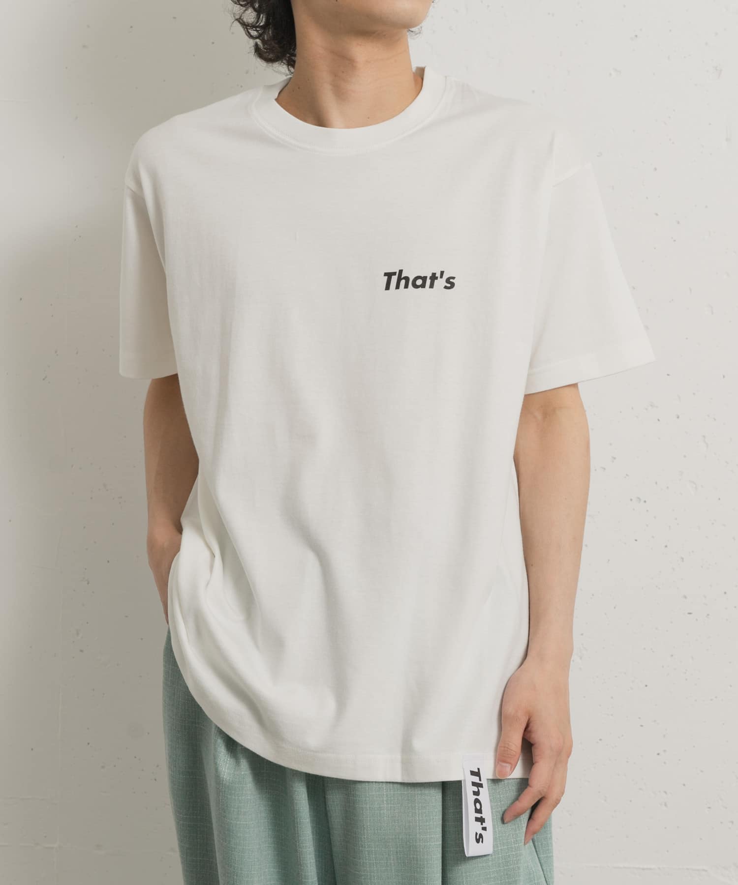 That’s　The Tee-No plan B