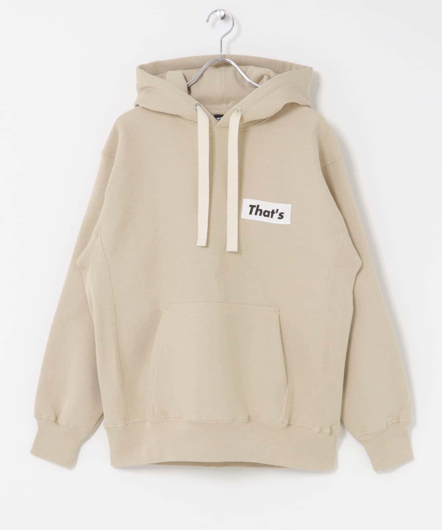 『別注』That’s×THE GOODLAND MARKET　The Hoody BEG M