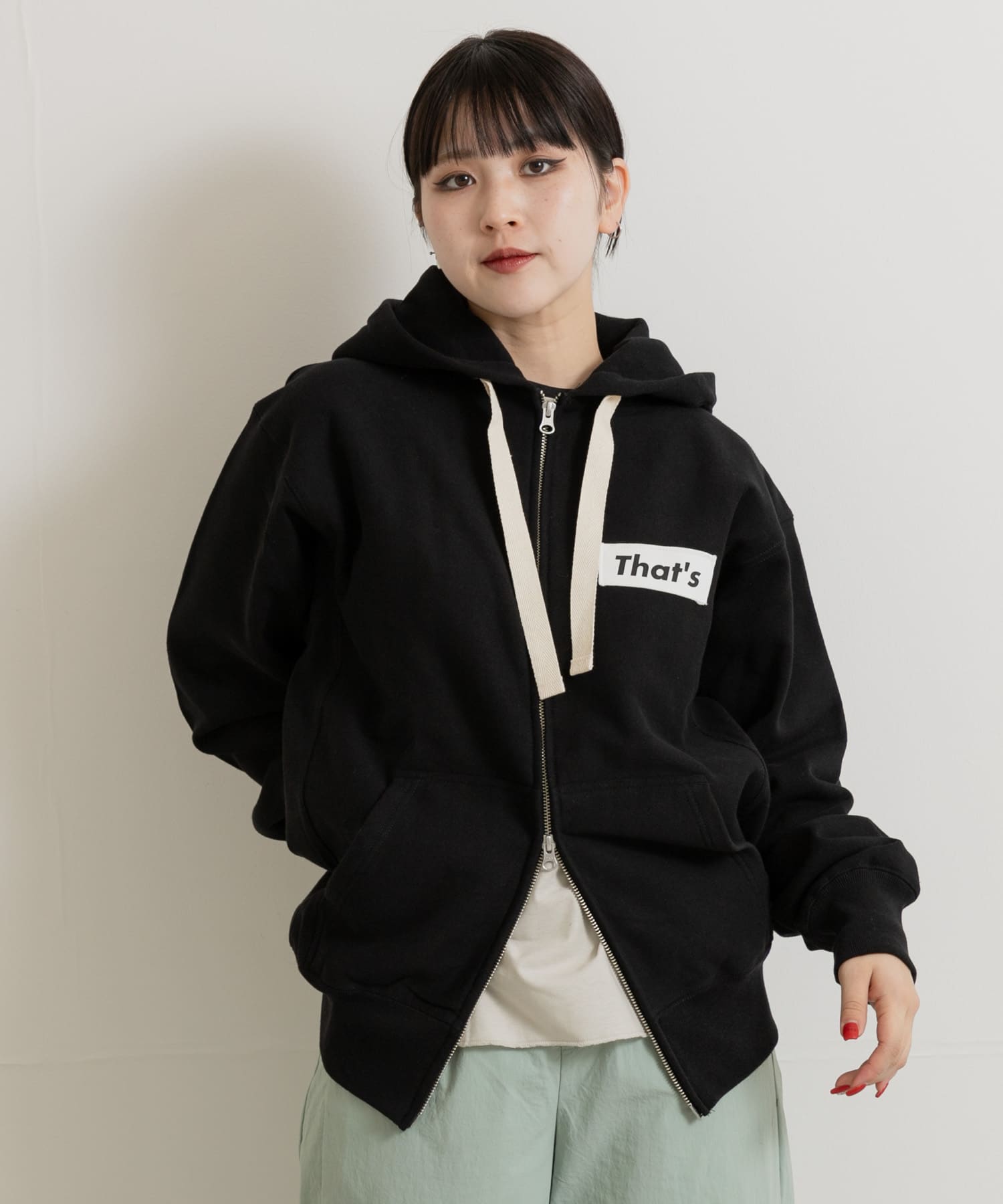 身長：156cm サイズ：M