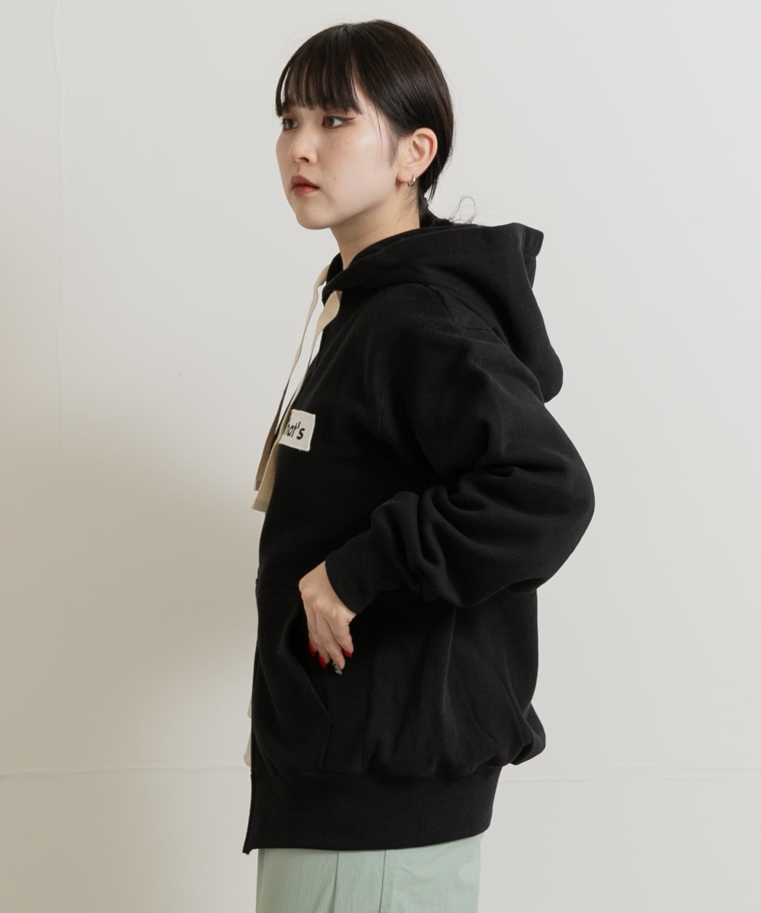 身長：156cm サイズ：M