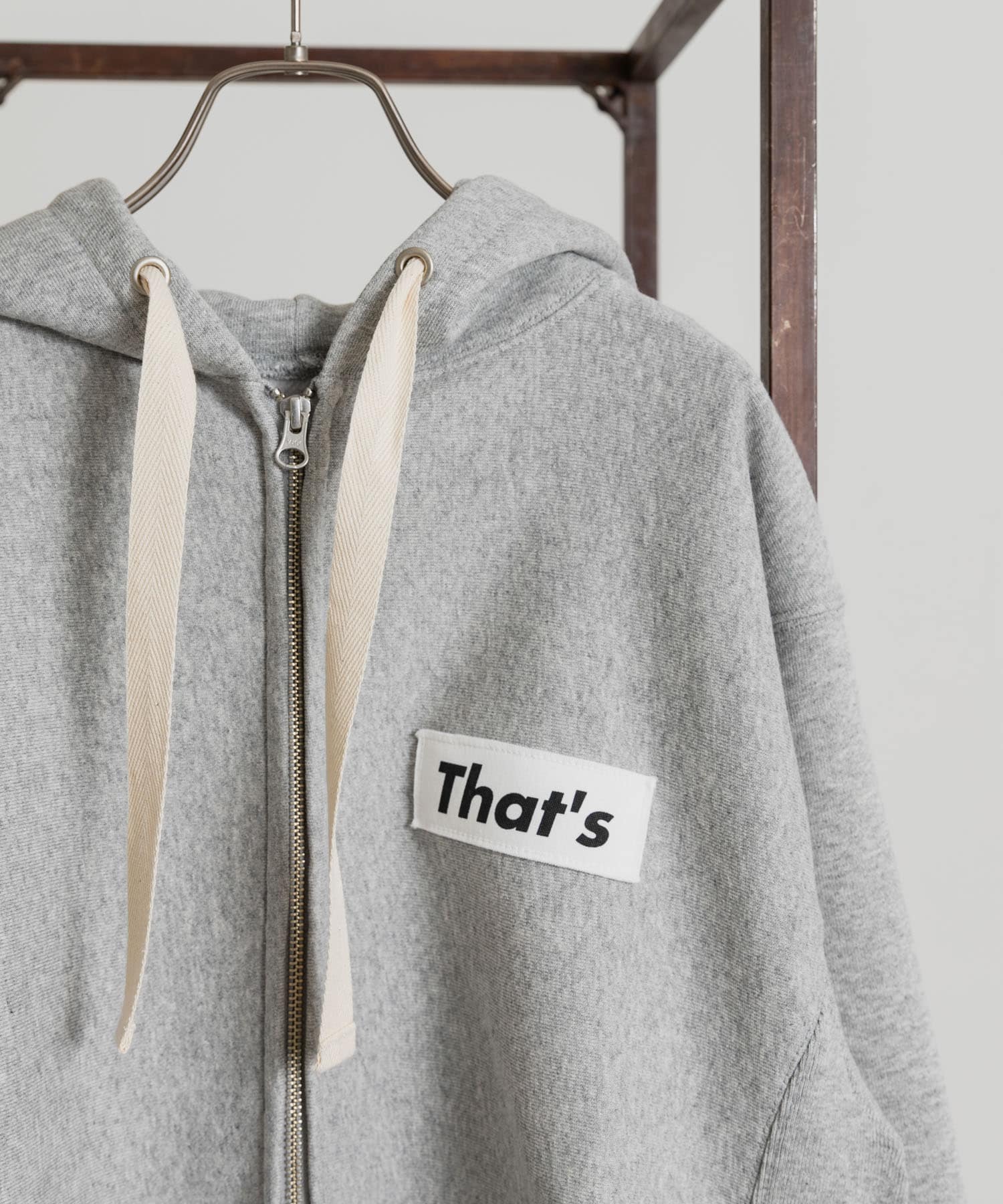 That’s　The Hoody ZIP UP GR M