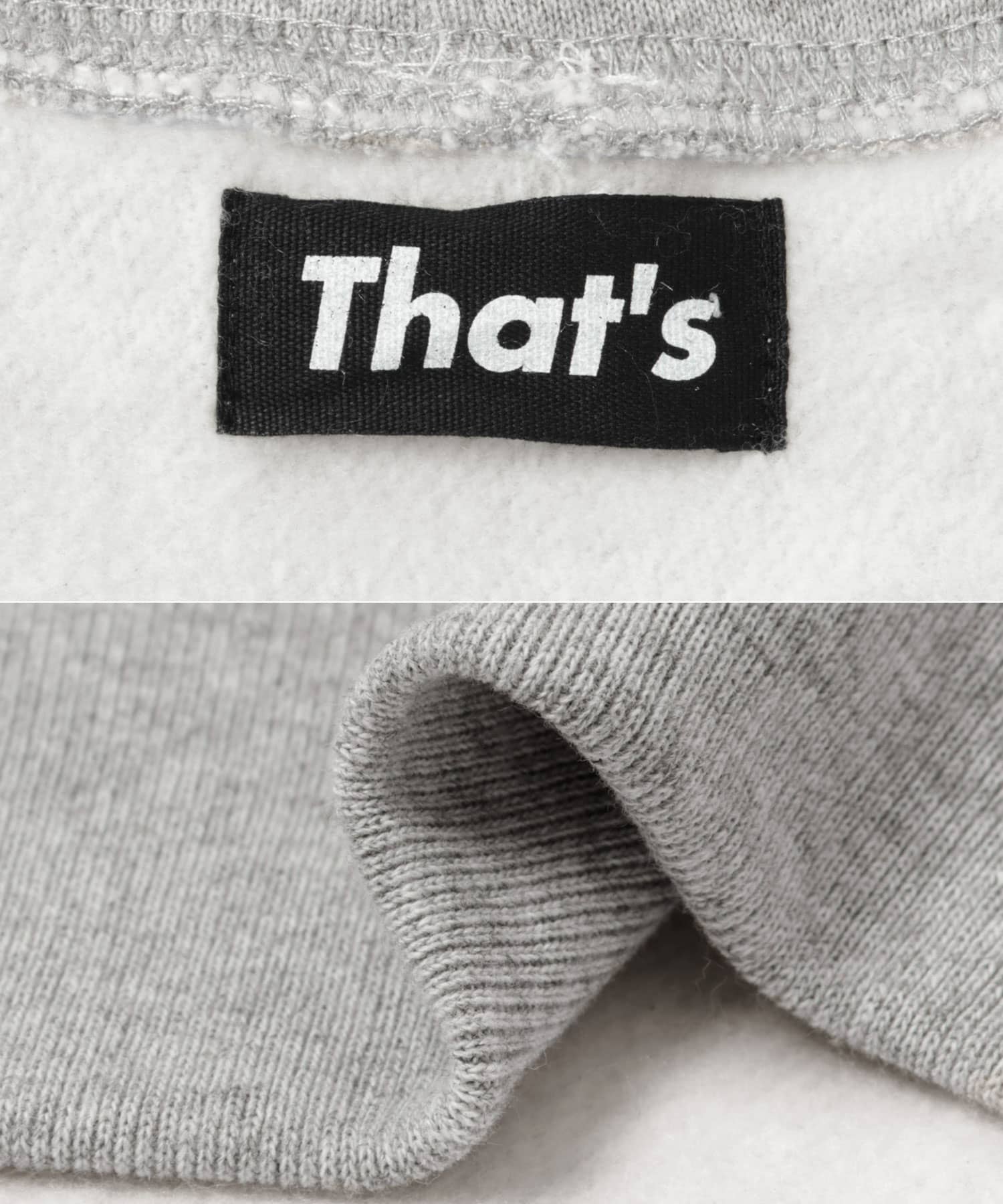 That’s　The Hoody ZIP UP GR M