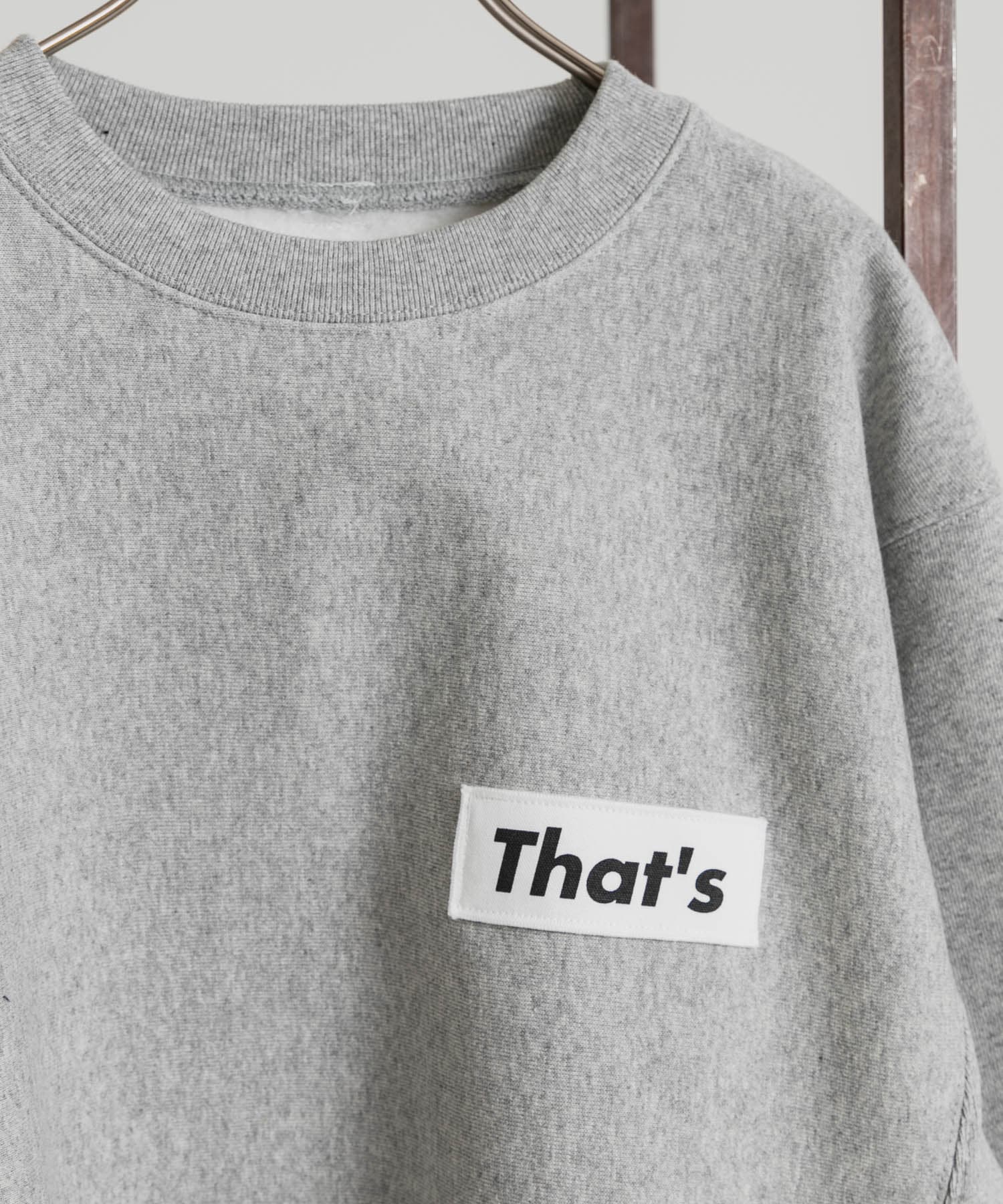 That’s　The Sweatshirt 12oz GR M